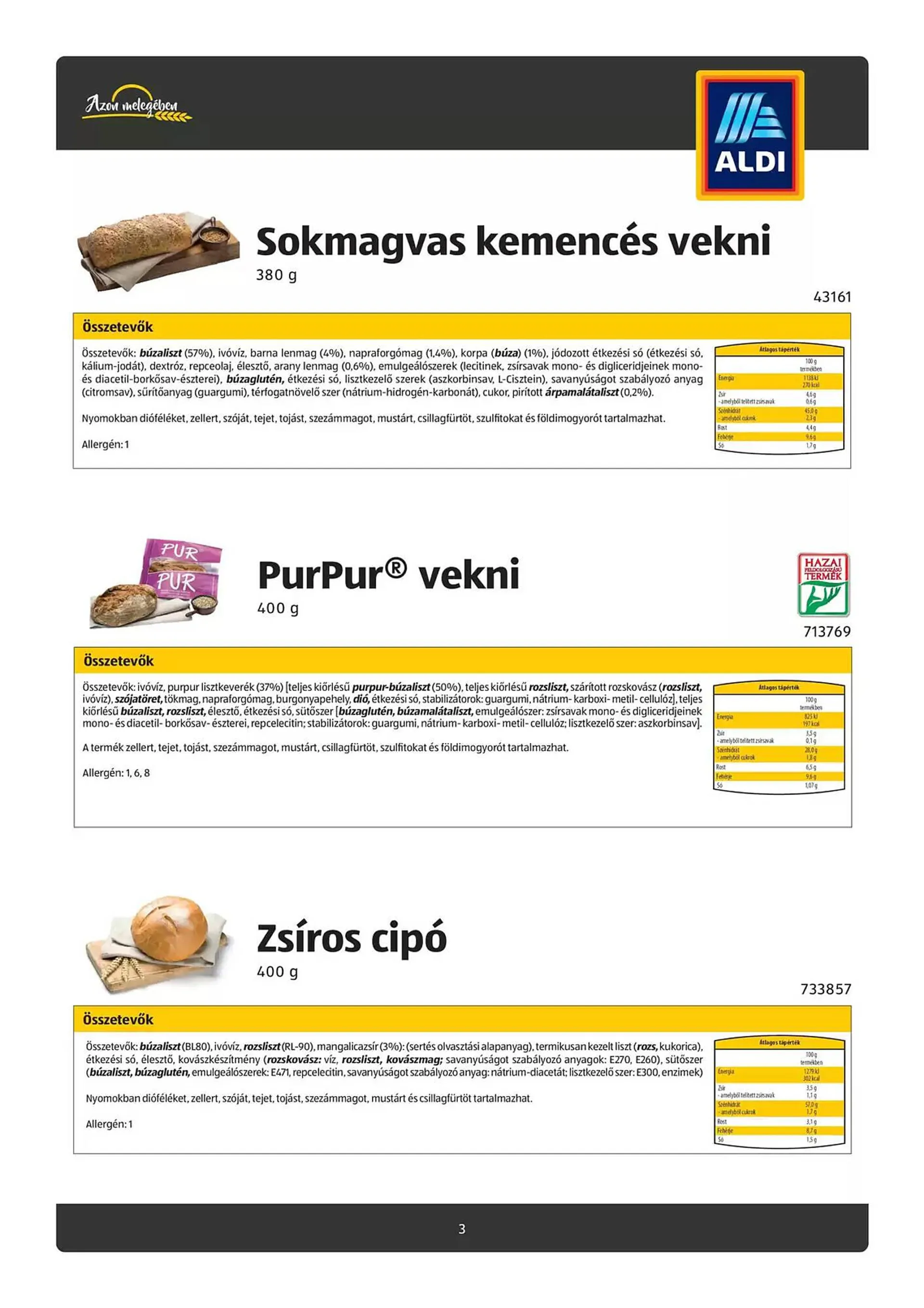 Katalógus ALDI akciós újság december 18.-tól január 1.-ig 2025. - Oldal 3