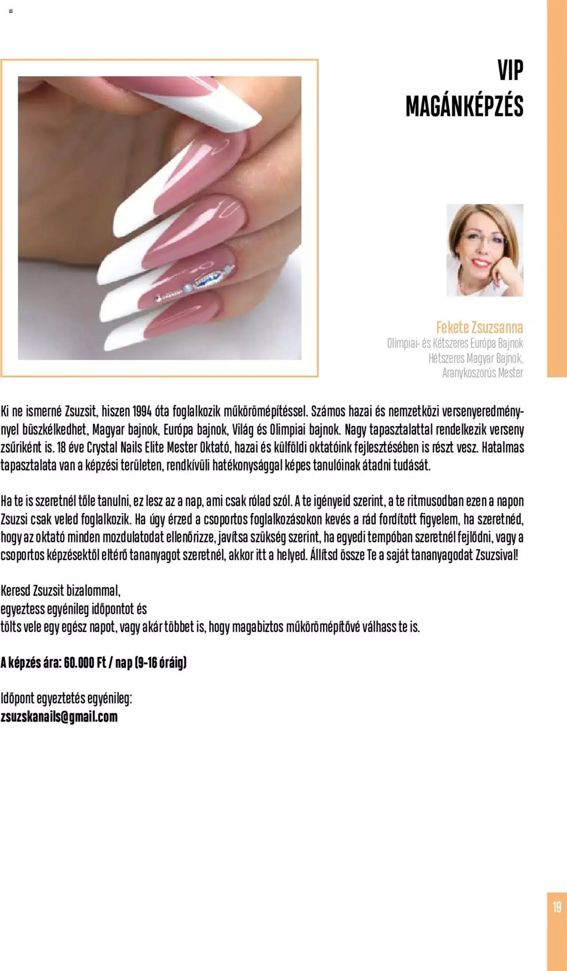 Katalógus Crystal Nails - Tavasz oktatási kézikönyv március 6.-tól december 31.-ig 2023. - Oldal 19