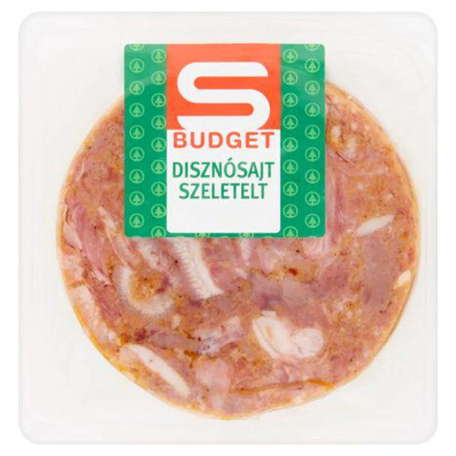 S-Budget szeletelt disznósajt 100 g