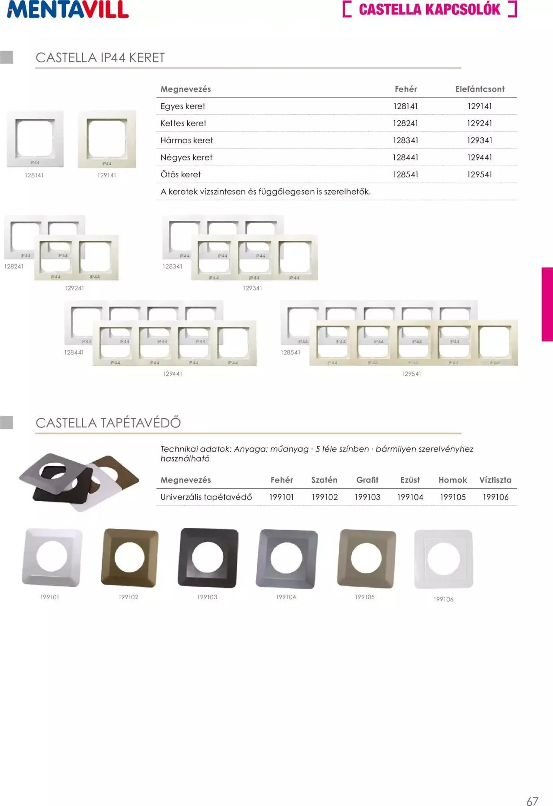 Mentavill - Termékkatalógus 2022-2023 - 68