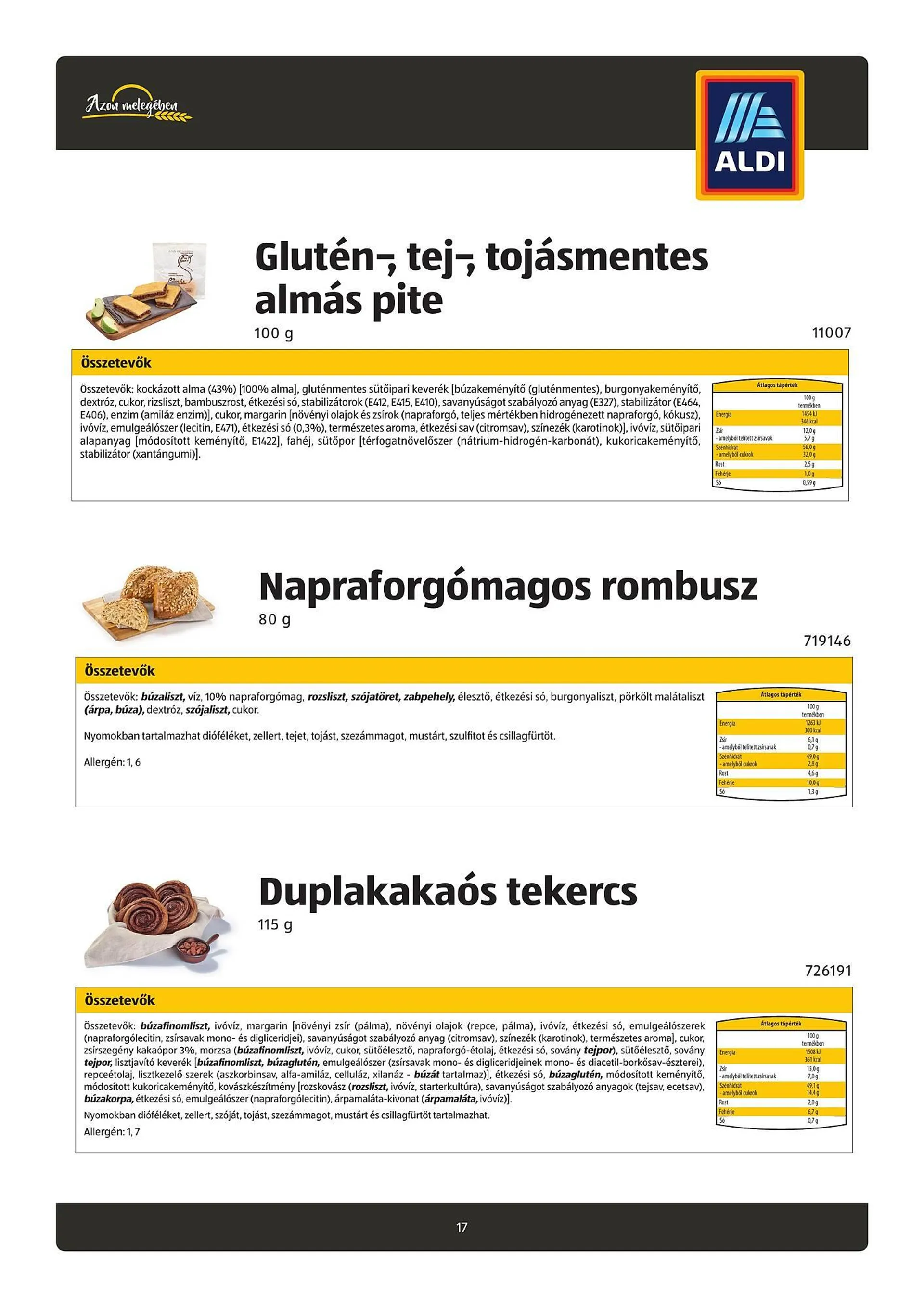 Katalógus ALDI akciós újság július 26.-tól október 21.-ig 2024. - Oldal 17