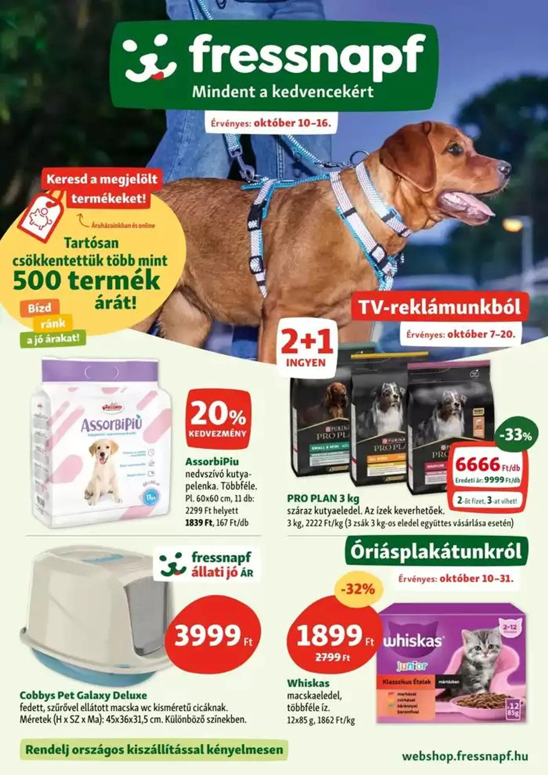 Októberi állati akciók a Fressnapfban! - 1