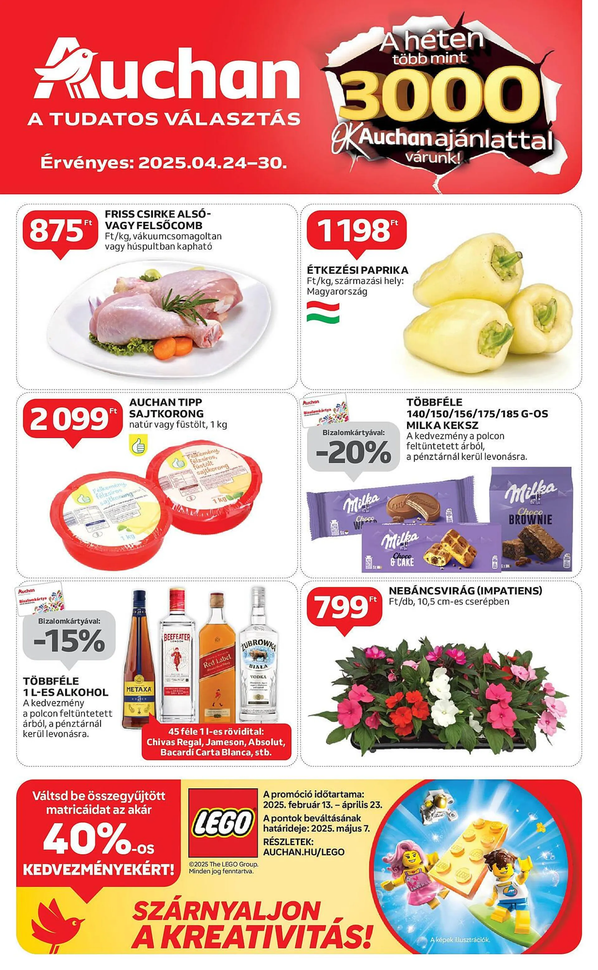 Auchan akciós újság - 1