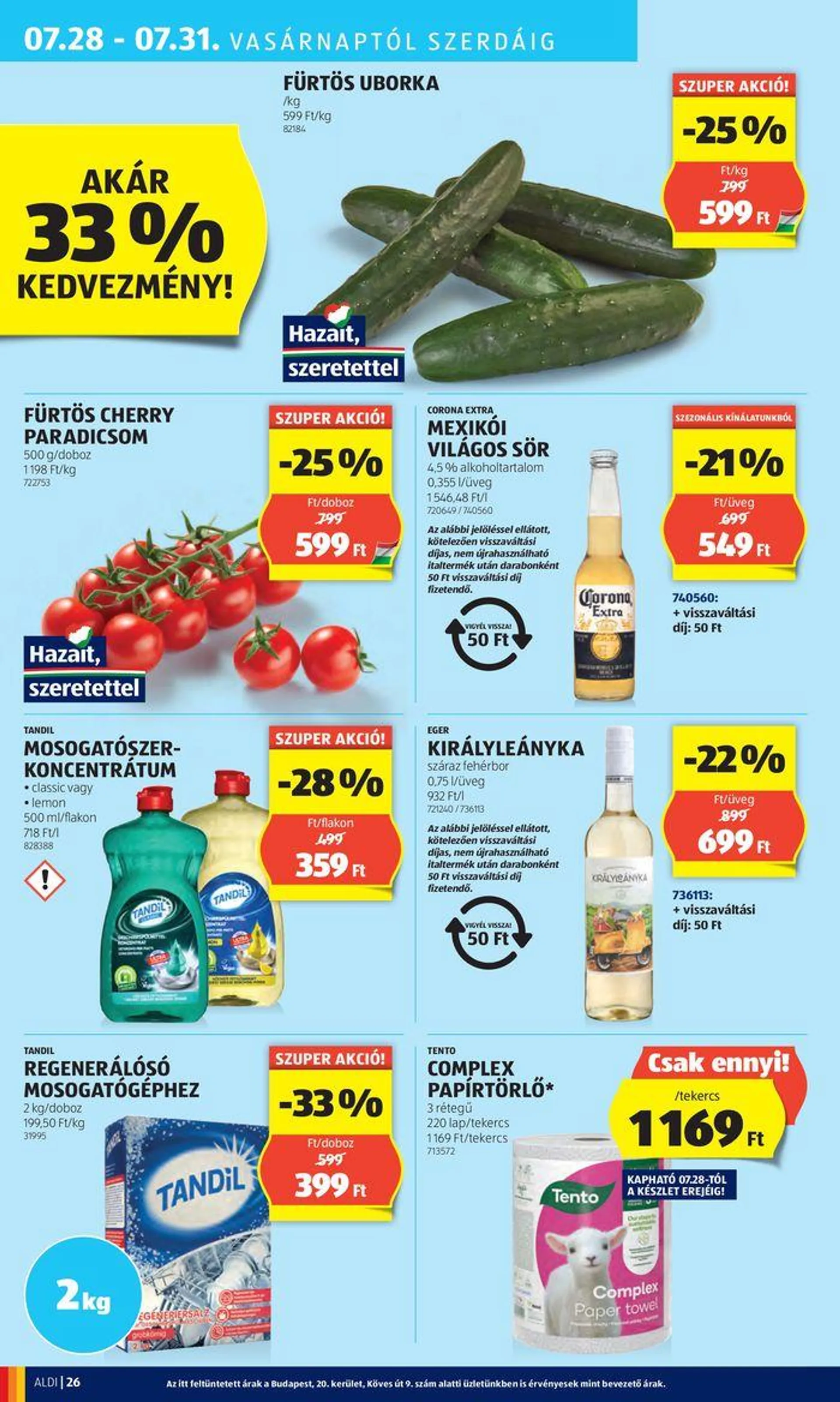 Következő heti ALDI akciós újság! - 30