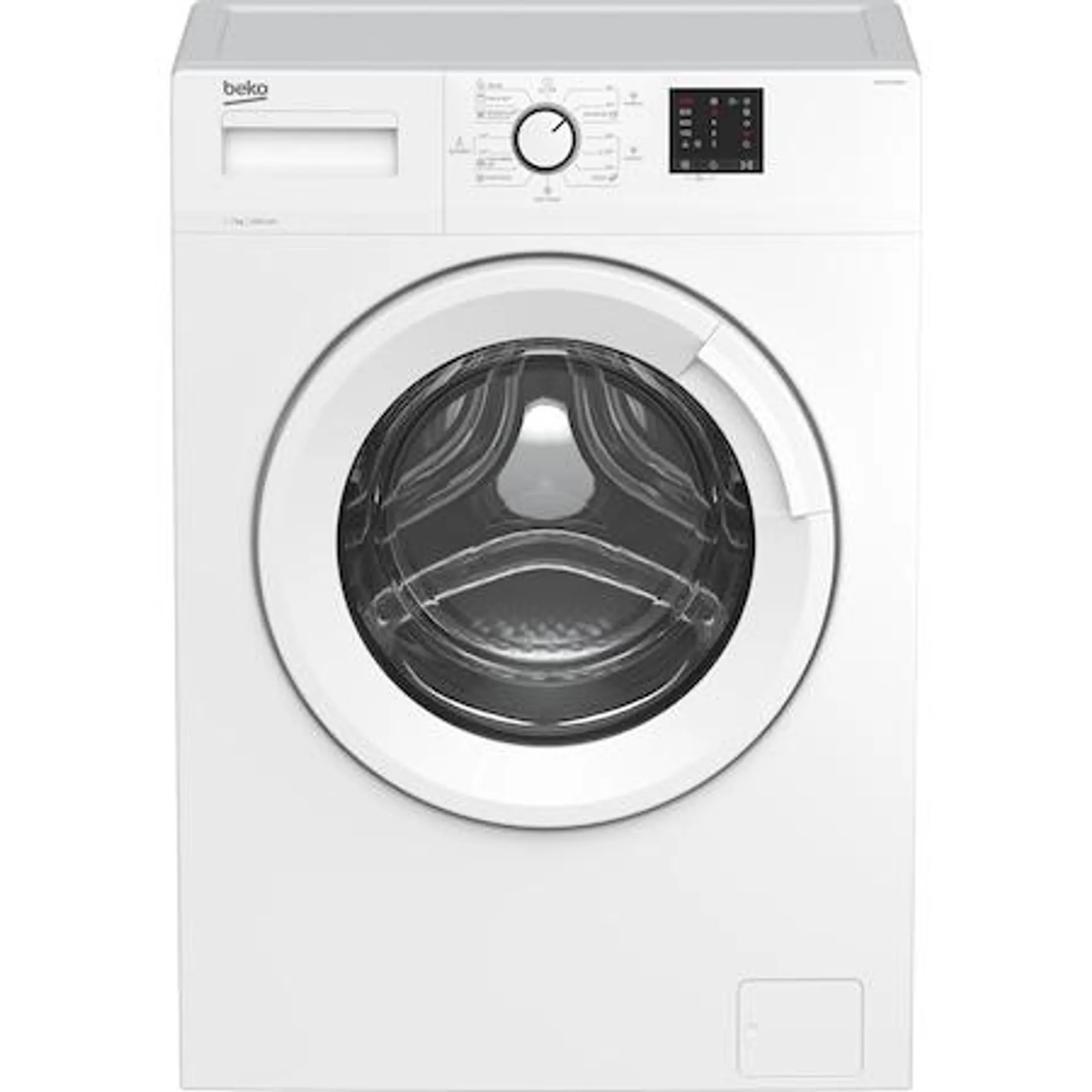 Beko WUE-7511 XWW Elöltöltős mosógép, 7kg, 1000 ford./perc, E energiaosztály, Fehér