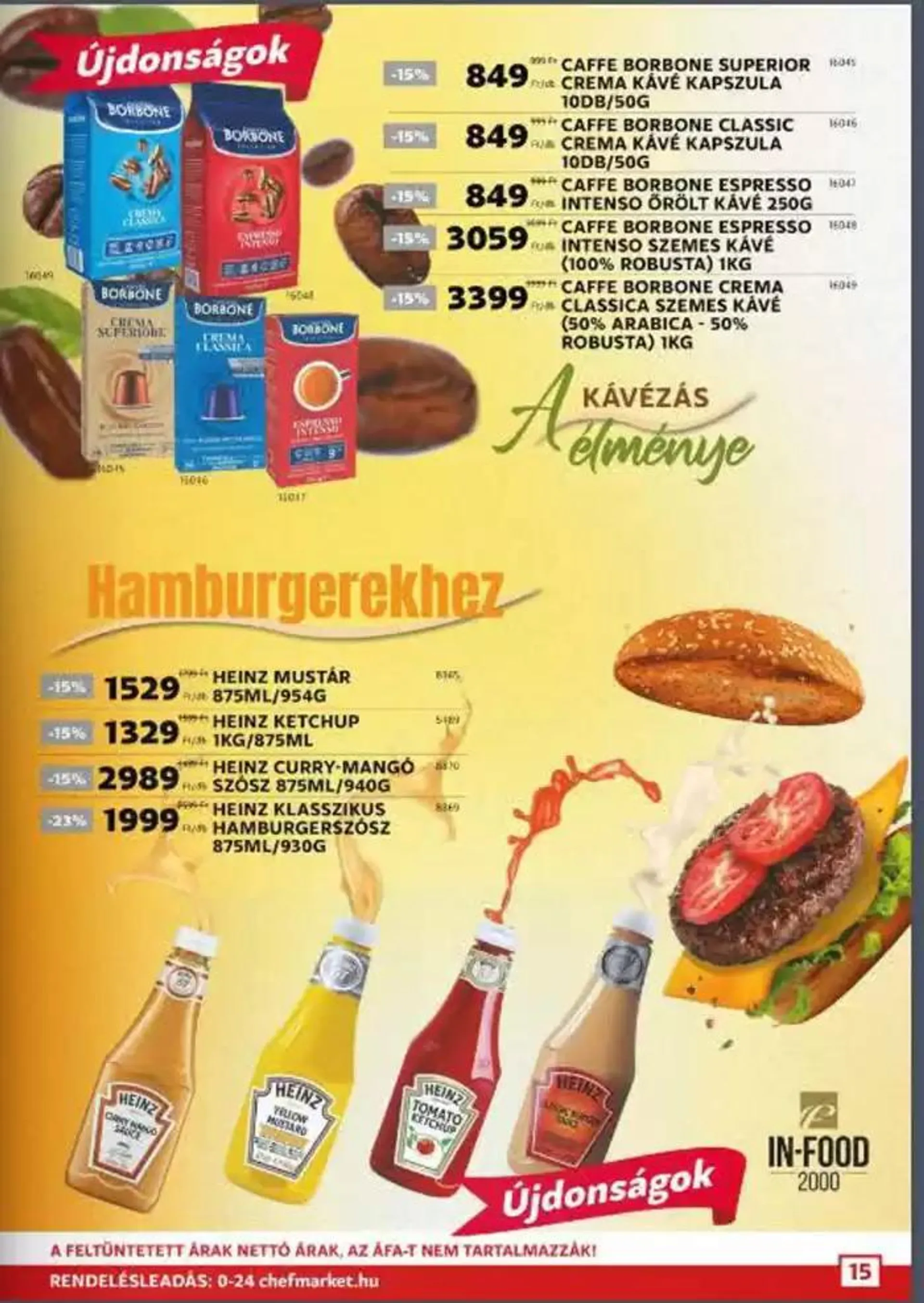 Katalógus Chef Market Magazin október 1.-tól október 31.-ig 2024. - Oldal 15