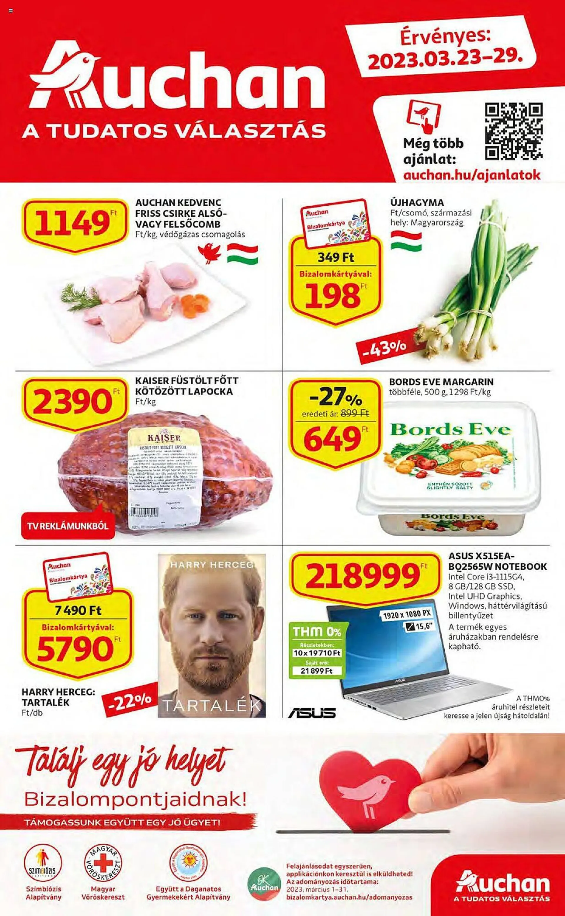Auchan akciós újság - 1