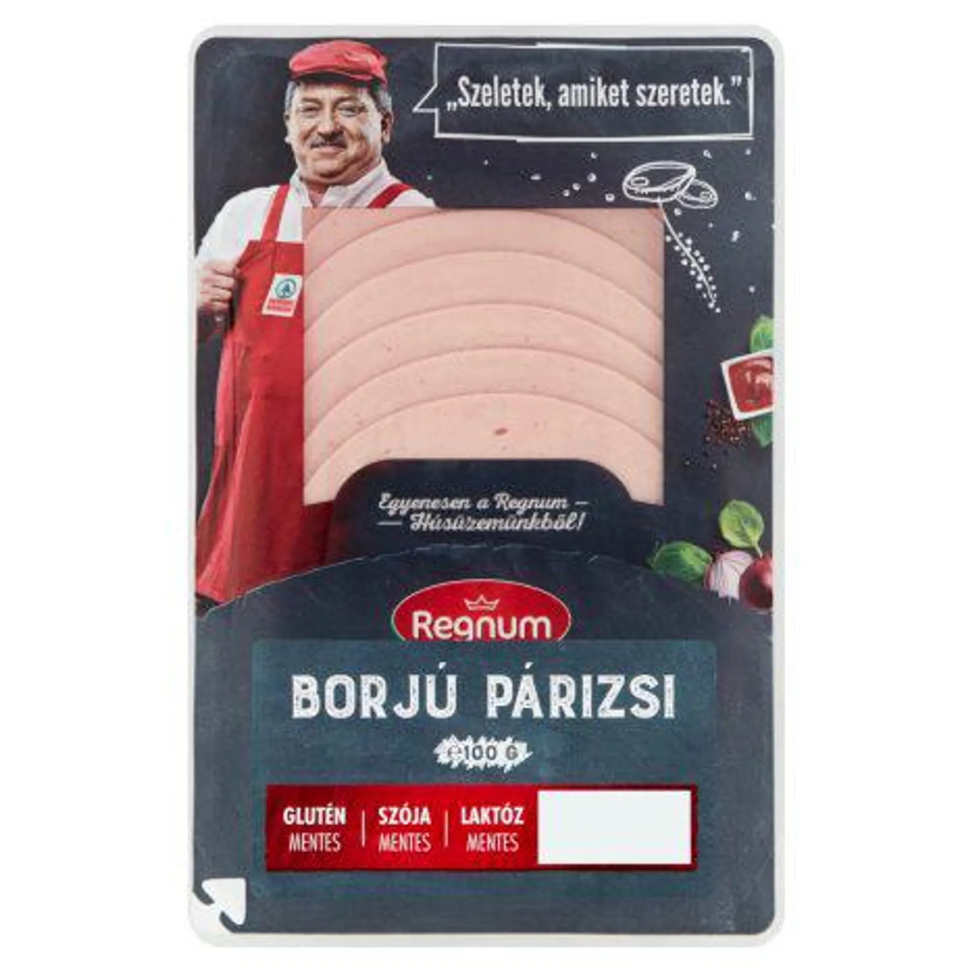 REGNUM szeletelt borjú párizsi 100 g