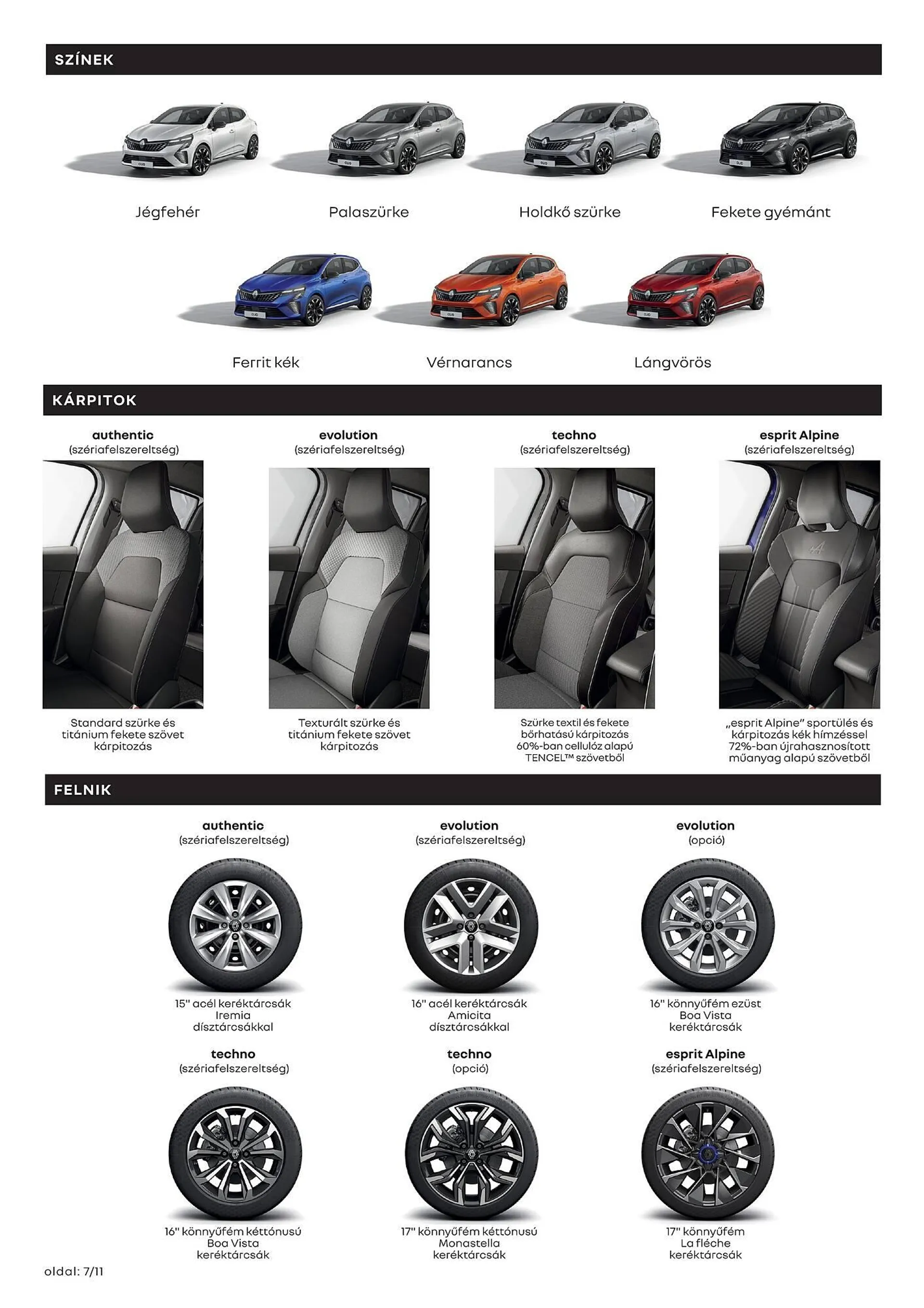 Renault Clio akciós újság - 7