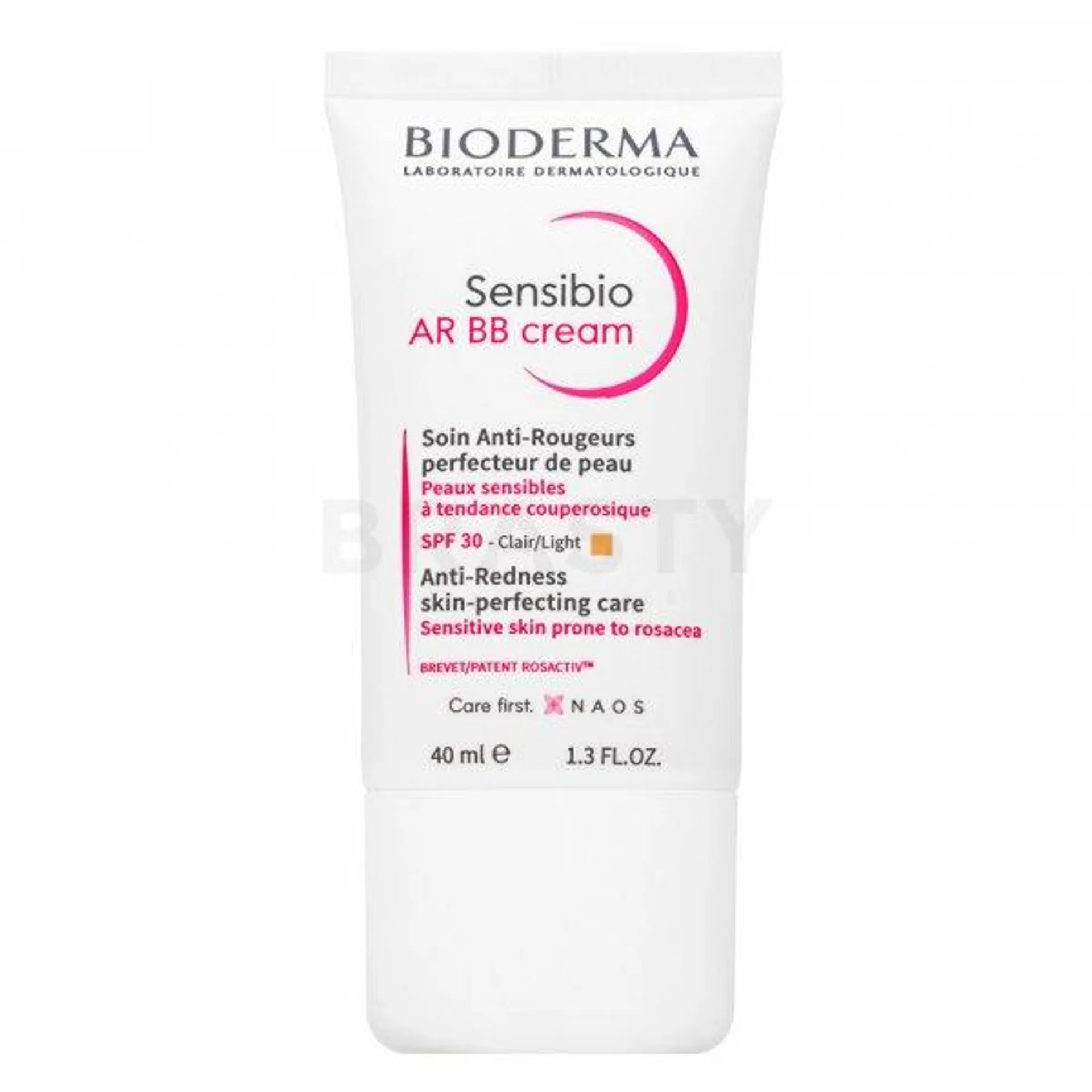 Bioderma Sensibio AR BB Cream Anti-Redness Skin-Perfecting Care Claire Light BB krém bőrpír ellen 40 ml