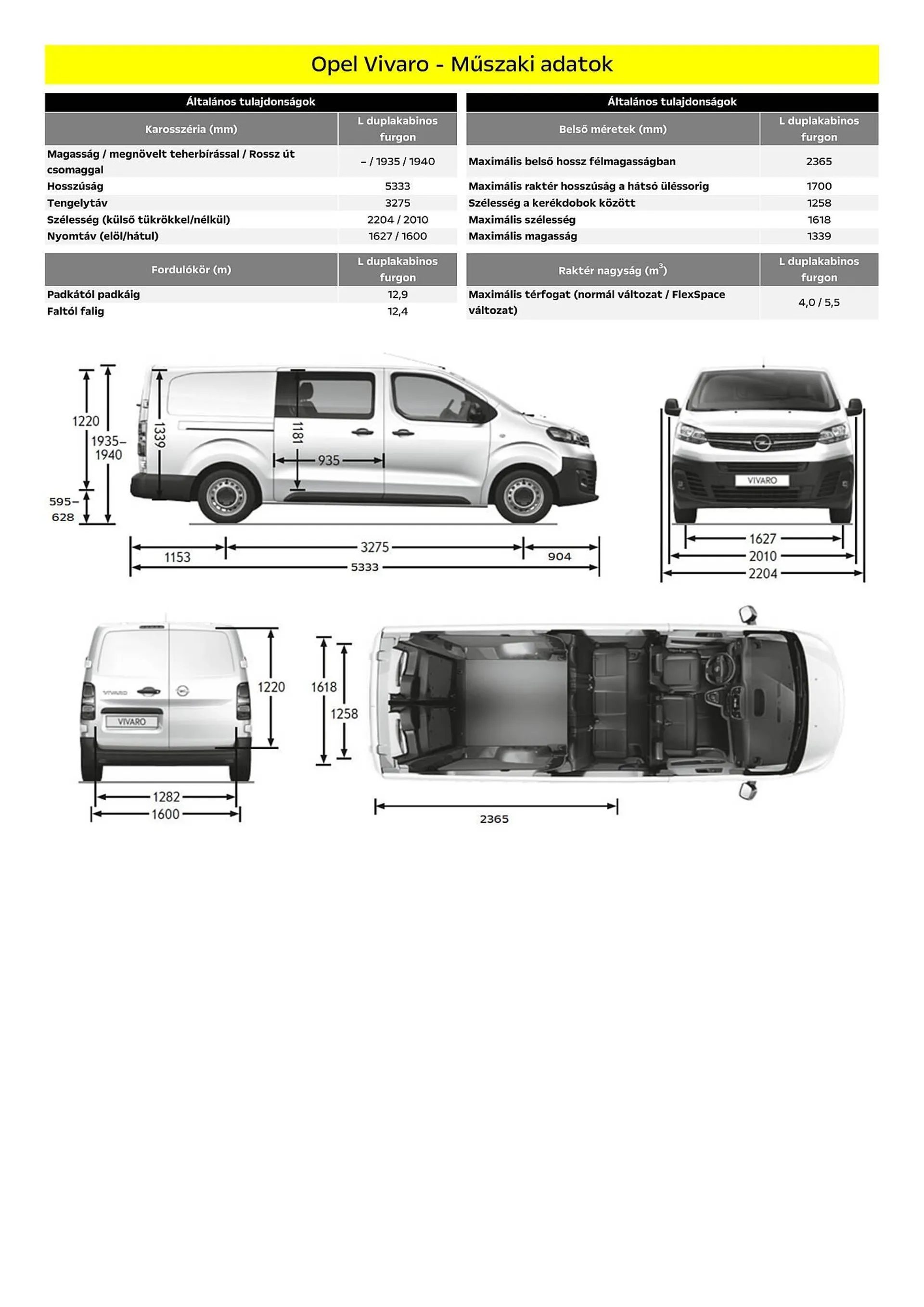 Katalógus Opel Vivaro akciós újság július 5.-tól december 31.-ig 2024. - Oldal 13