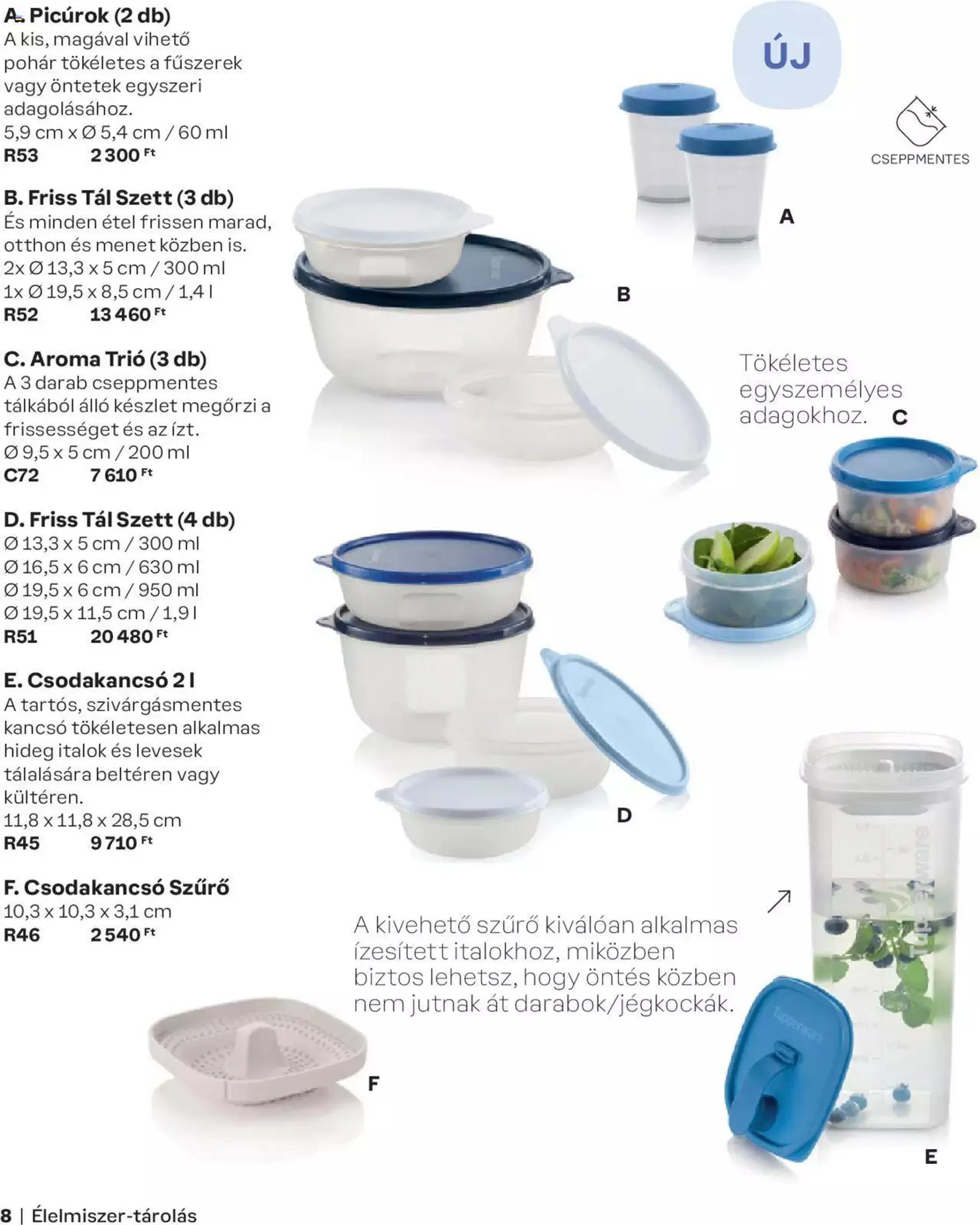 Katalógus Tupperware - Tavaszi-nyári katalógus március 1.-tól december 31.-ig 2024. - Oldal 8