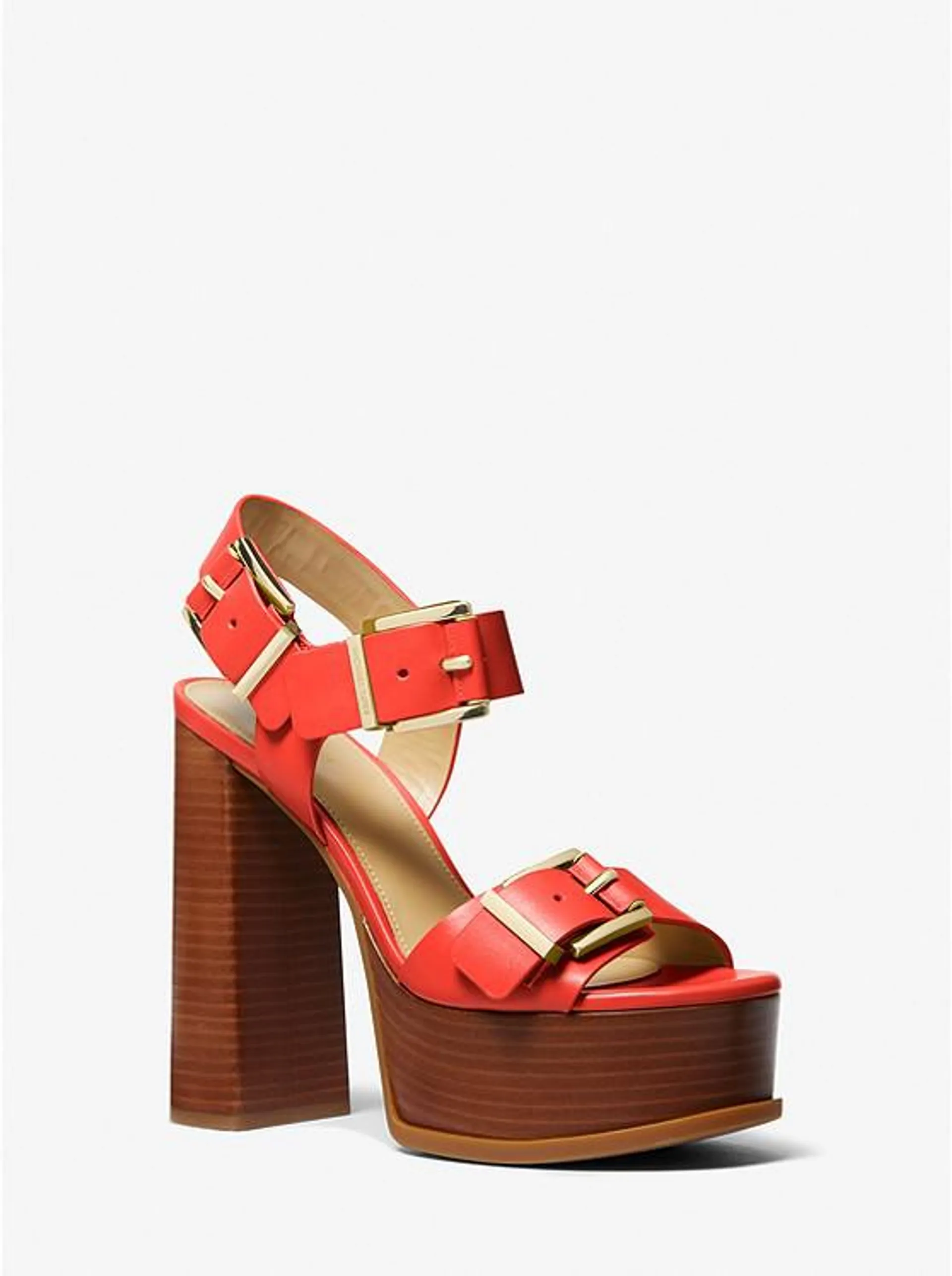 Colby Leather Platform Sandal