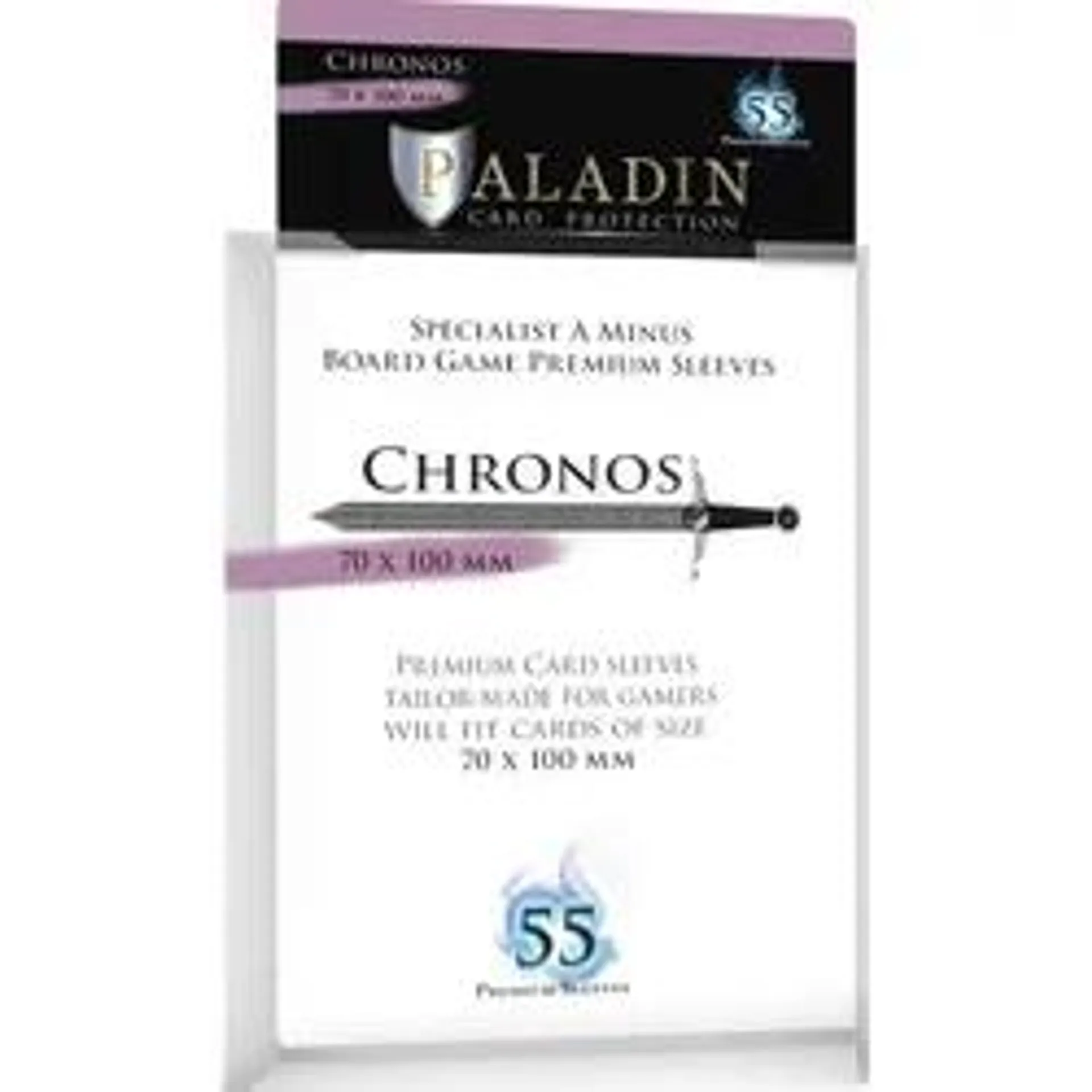 Kártyavédő - Paladin 70*100 mm (Chronos) Premium (55 db-os)