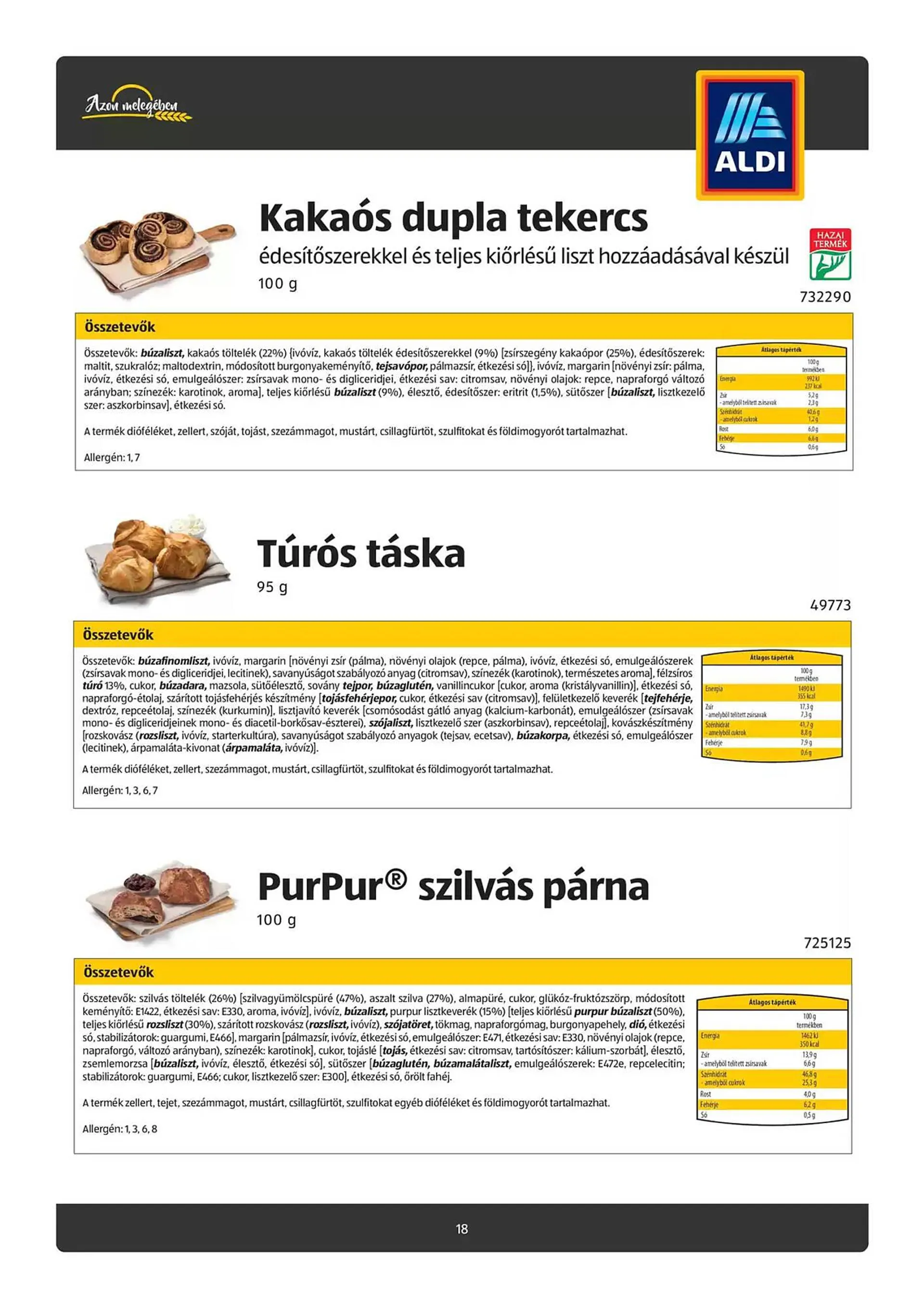 Katalógus ALDI akciós újság december 18.-tól január 1.-ig 2025. - Oldal 18