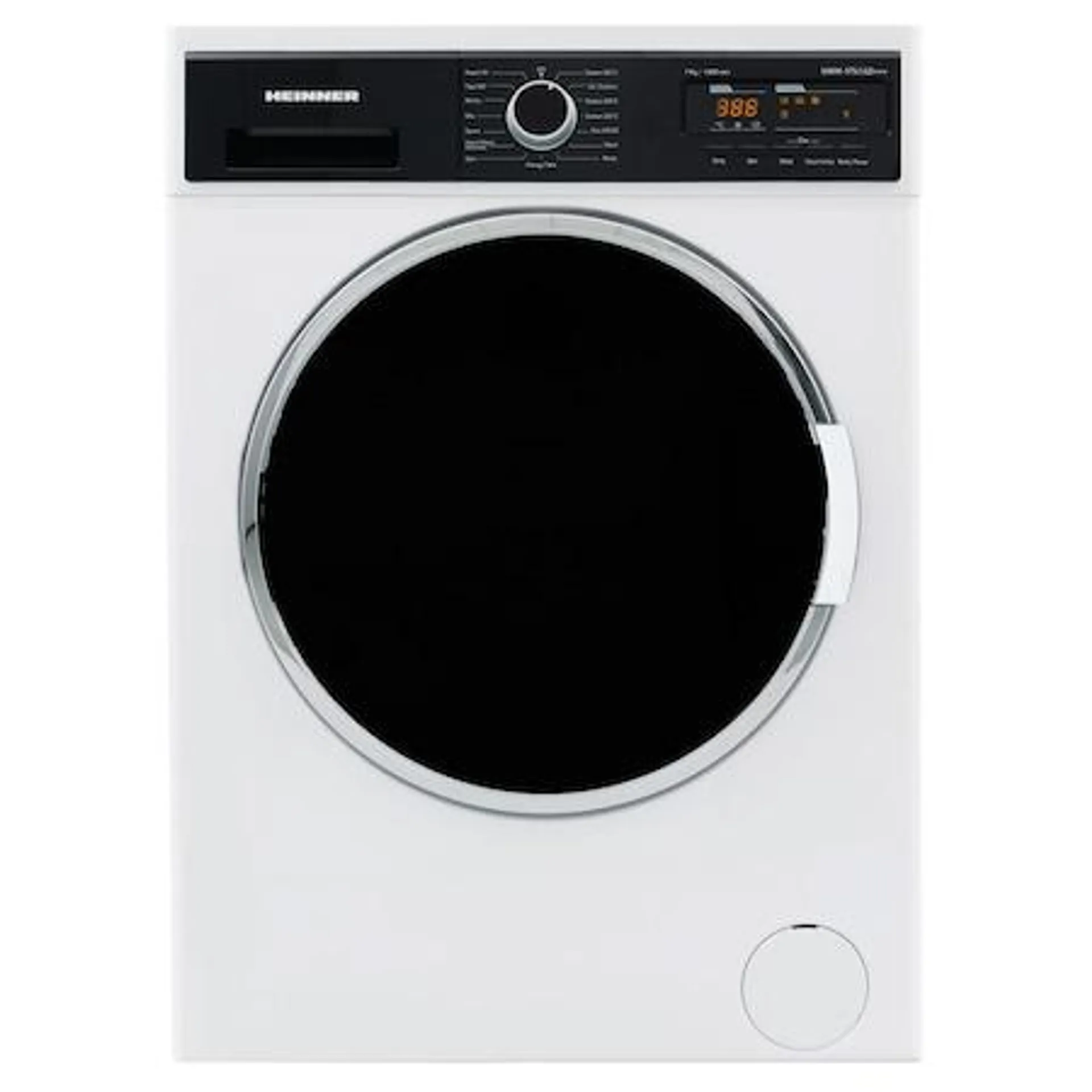 Heinner HWM-V7414D+++ Mosógép, 60 cm, 7 kg, 1400 ford/perc, D energiaosztály, Fehér