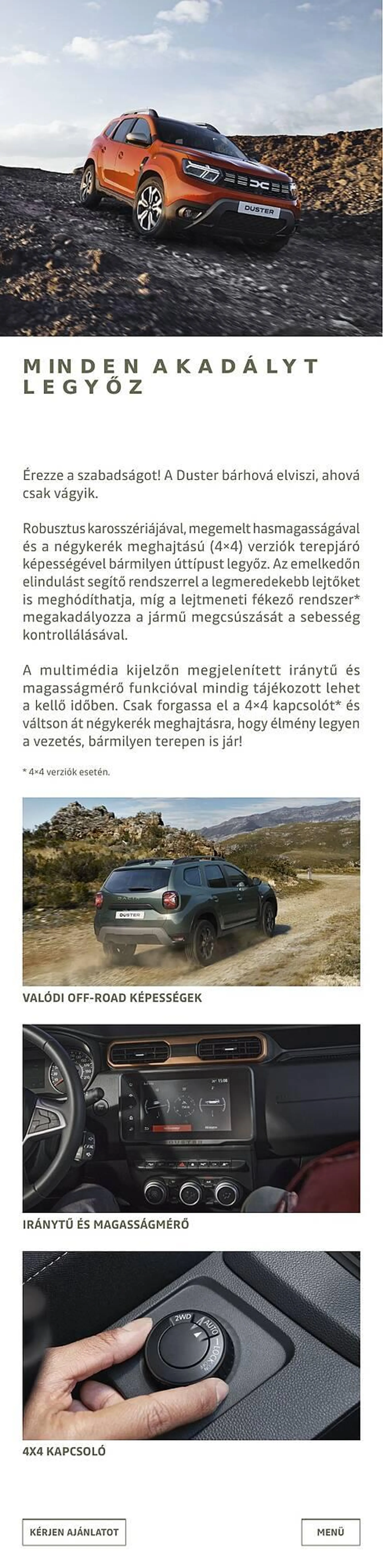 Dacia Duster akciós újság - 6