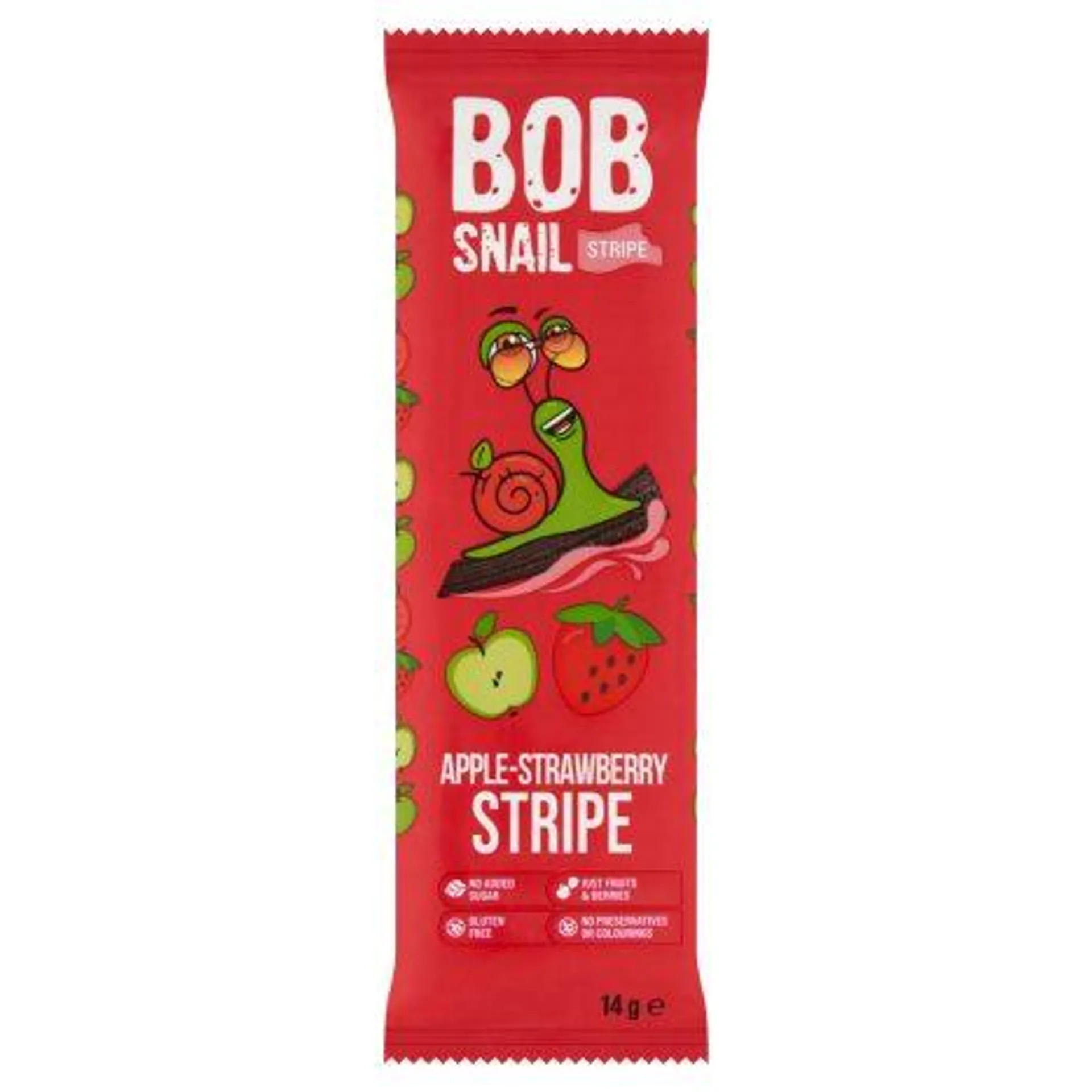 Bob Snail alma-eper gyümölcsszelet 14 g