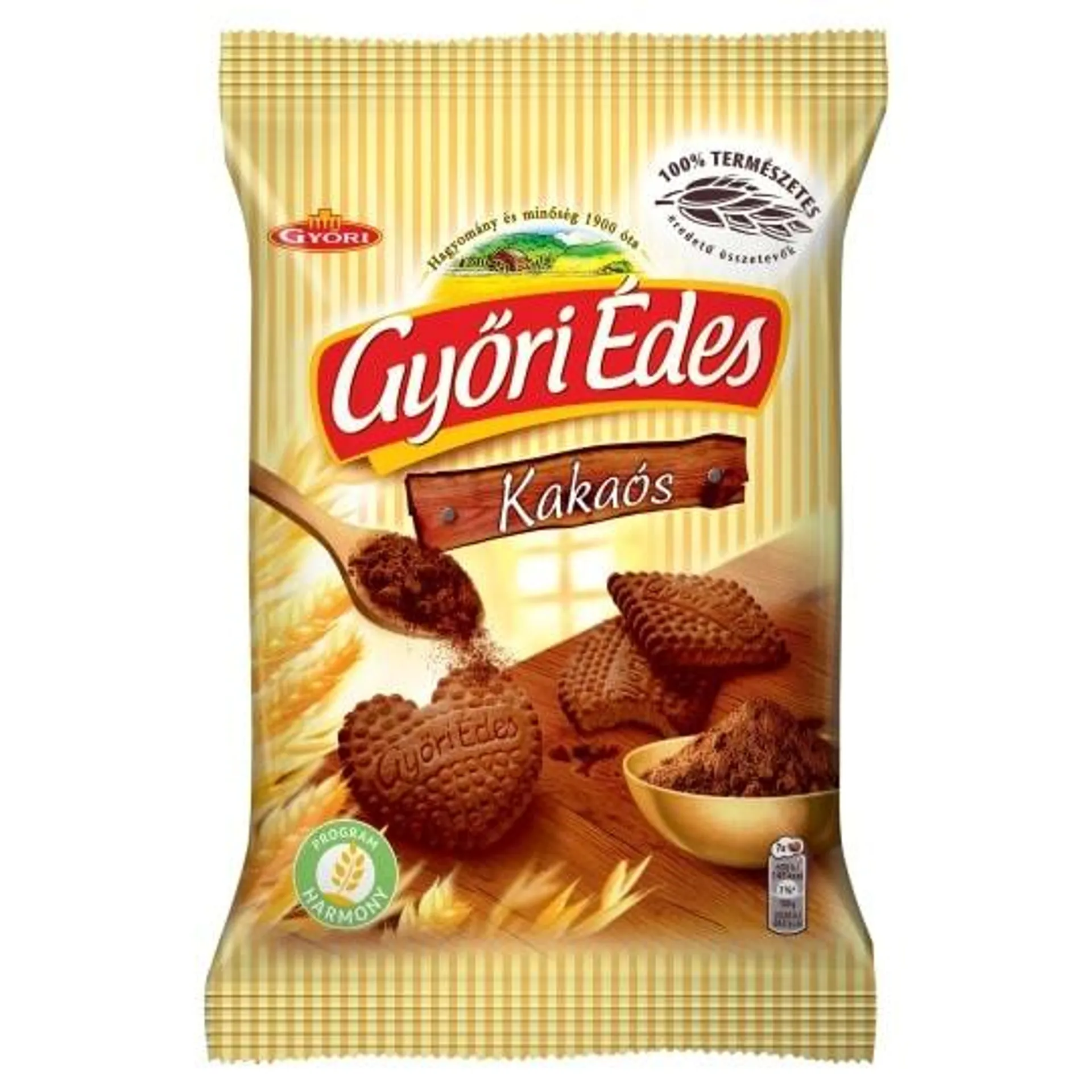 Győri Édes kakaós, omlós keksz 150 g