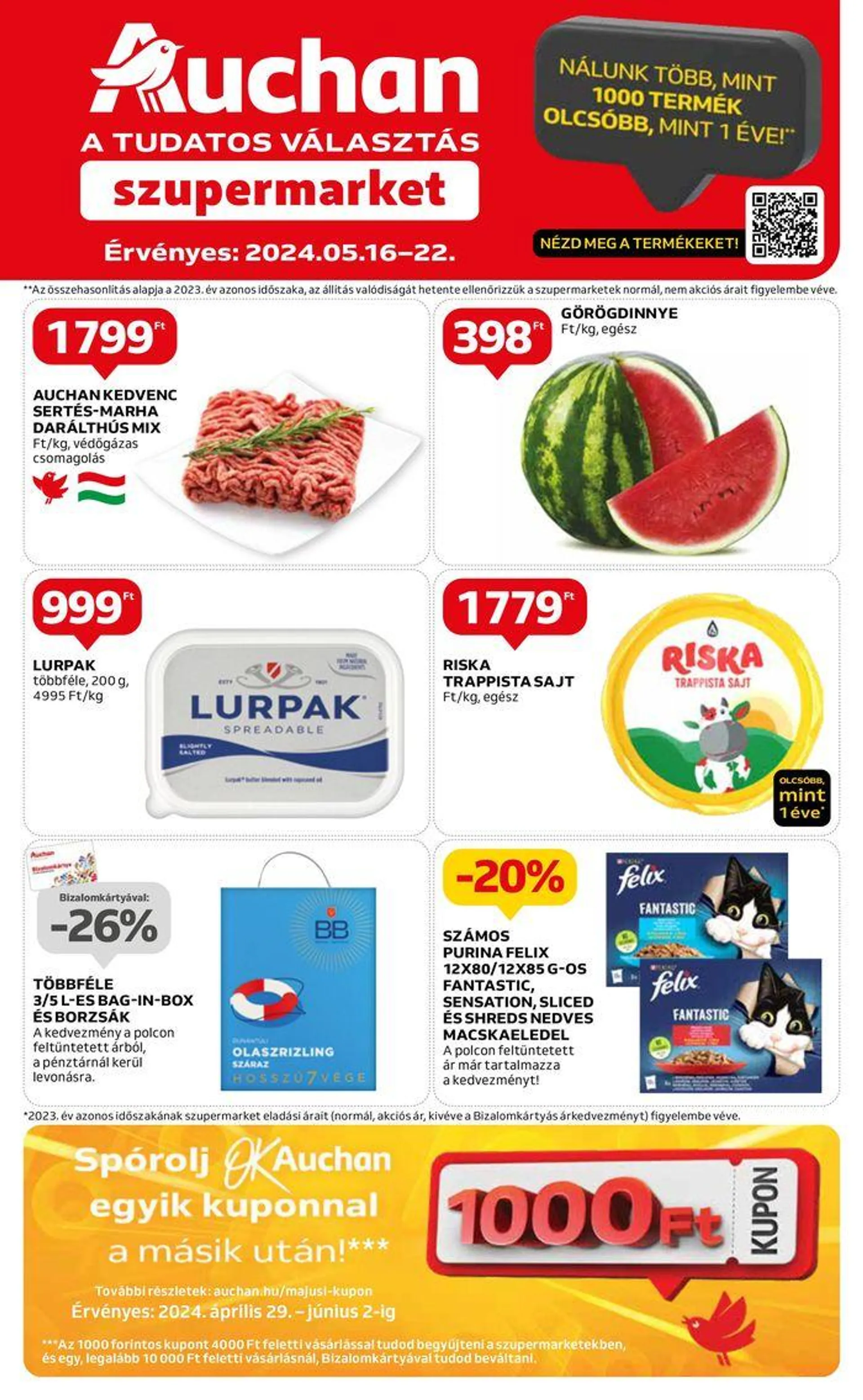 Auchan Szupermarket Heti Katalógus! - 1