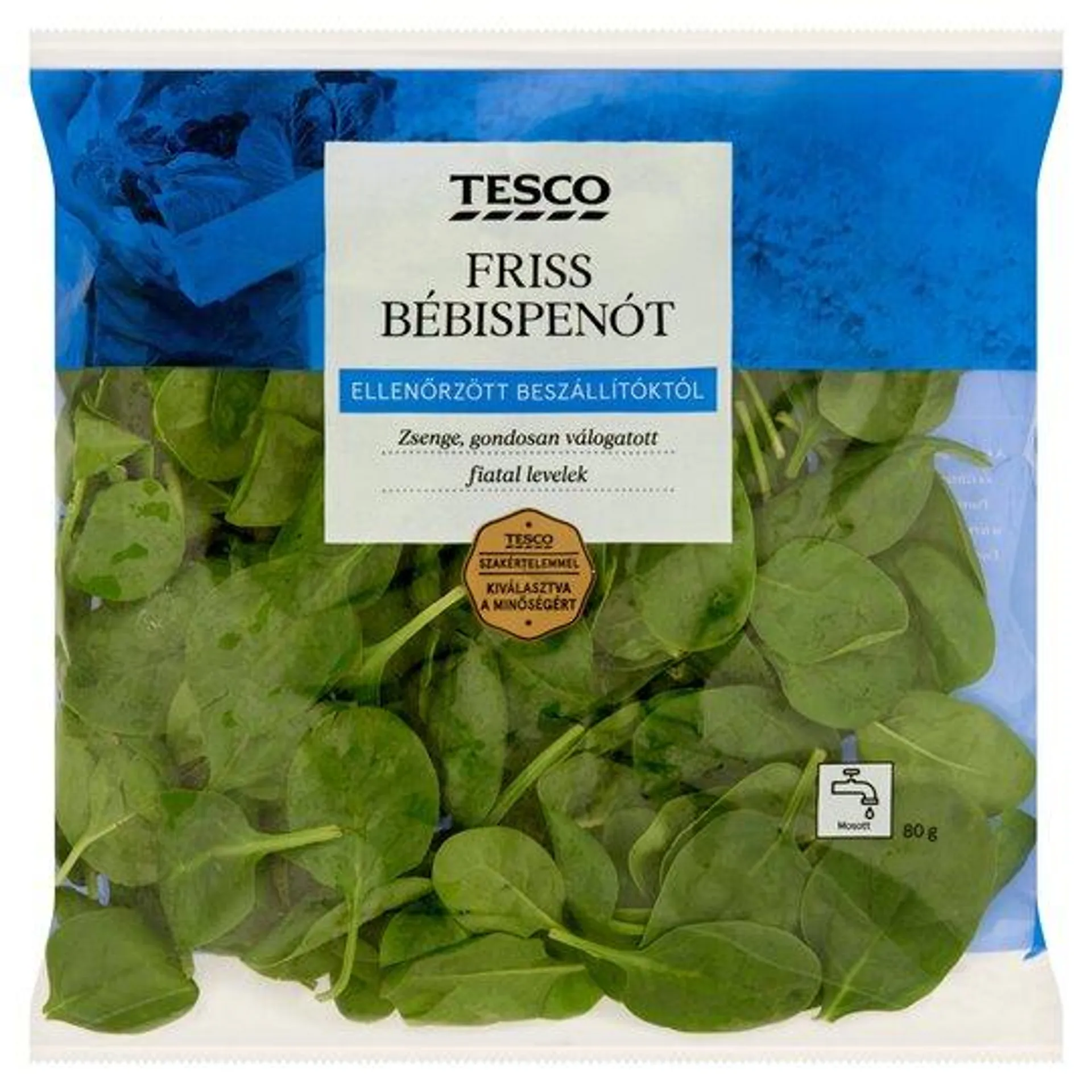 Tesco friss bébispenót 80 g