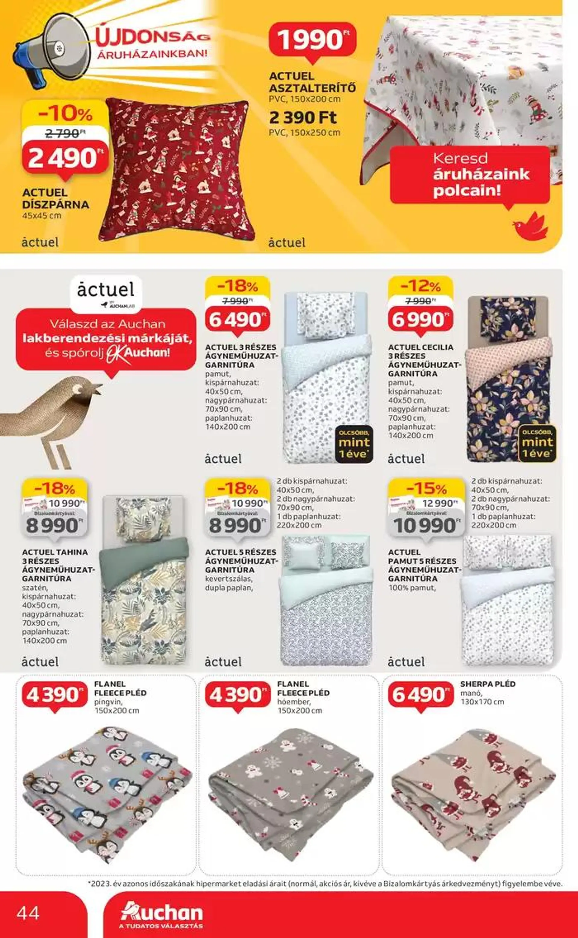 Katalógus Catalog Auchan október 21.-tól október 30.-ig 2024. - Oldal 44