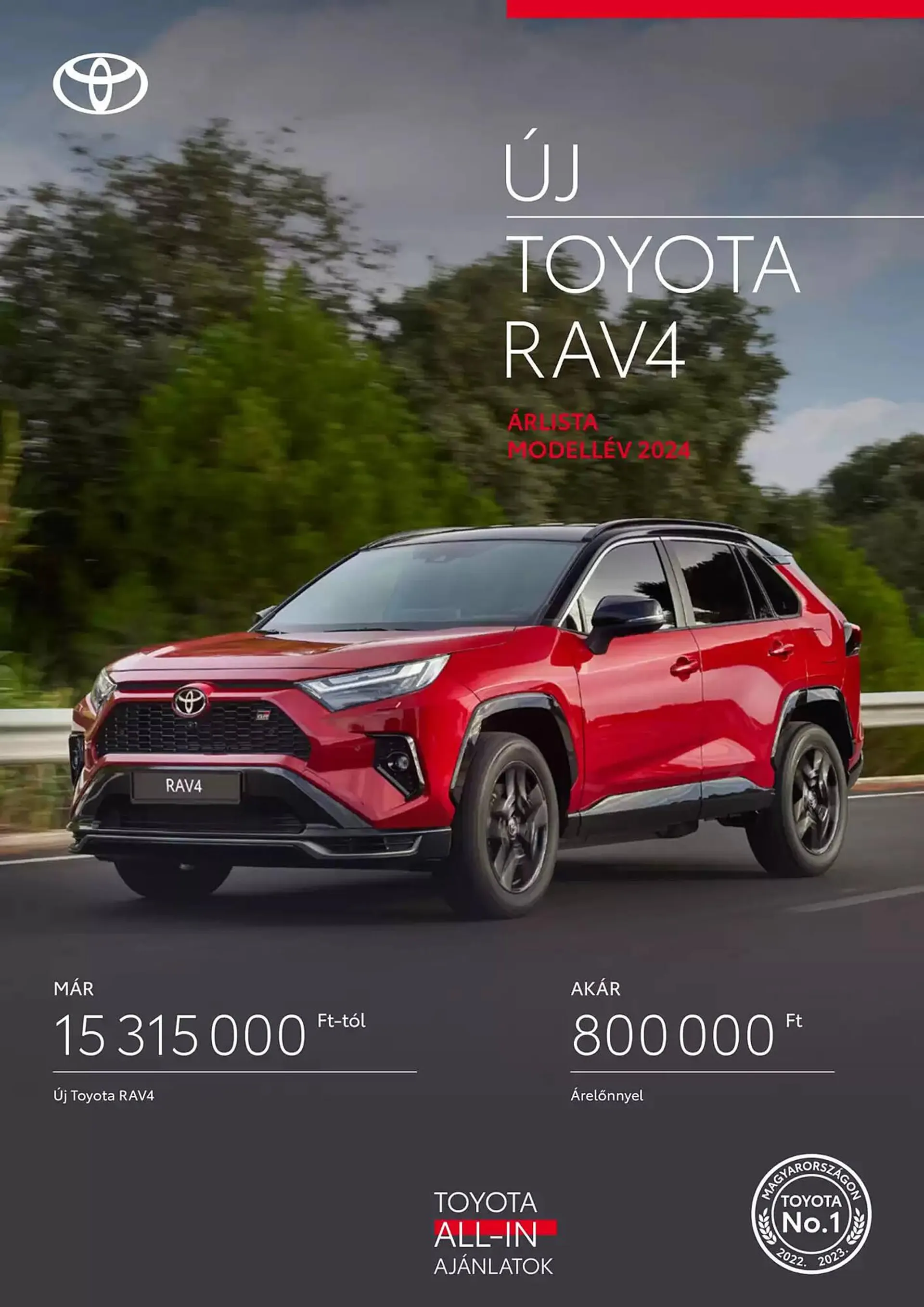 Katalógus Toyota akciós újság január 8.-tól január 8.-ig 2026. - Oldal 1