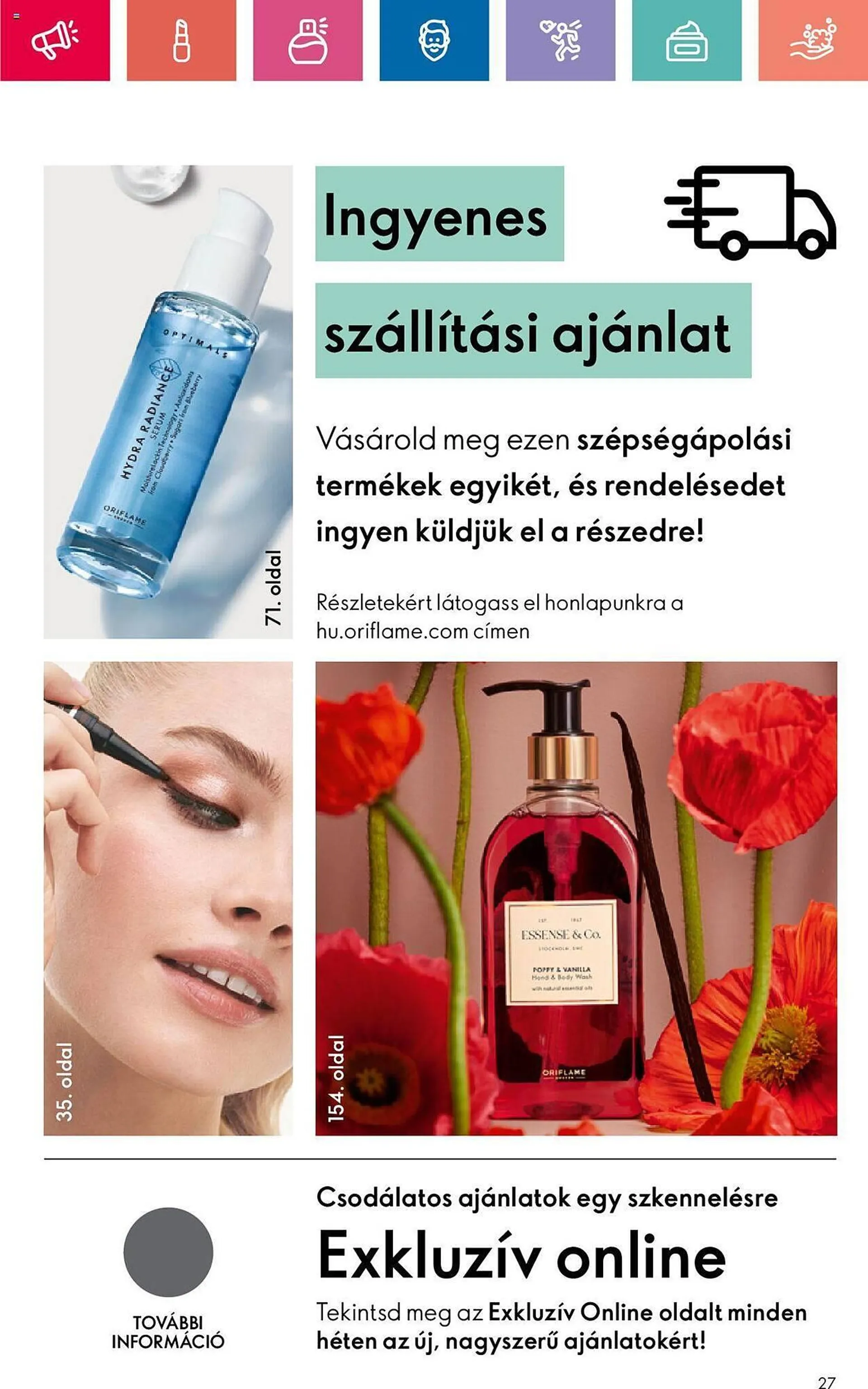 Katalógus Oriflame akciós újság október 20.-tól november 9.-ig 2024. - Oldal 27