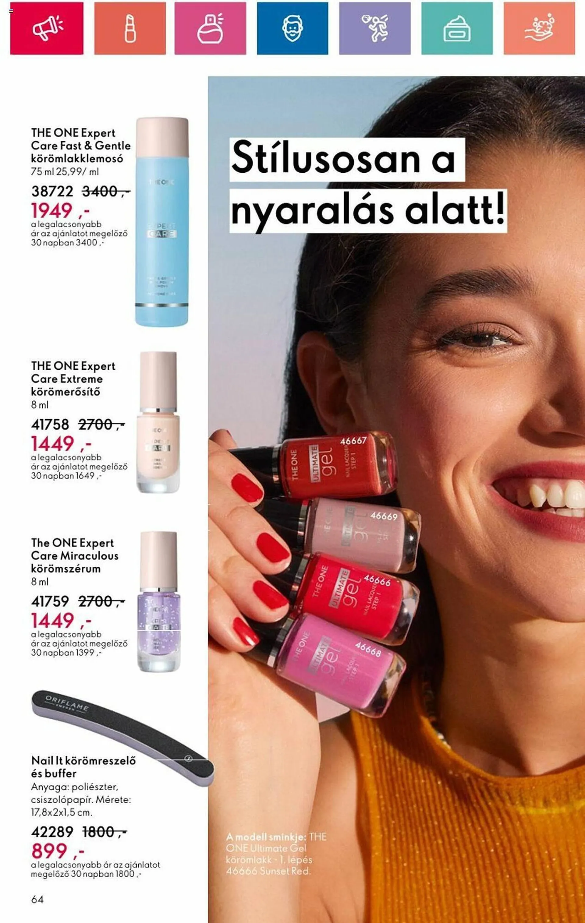 Katalógus Oriflame akciós újság július 9.-tól július 29.-ig 2024. - Oldal 64