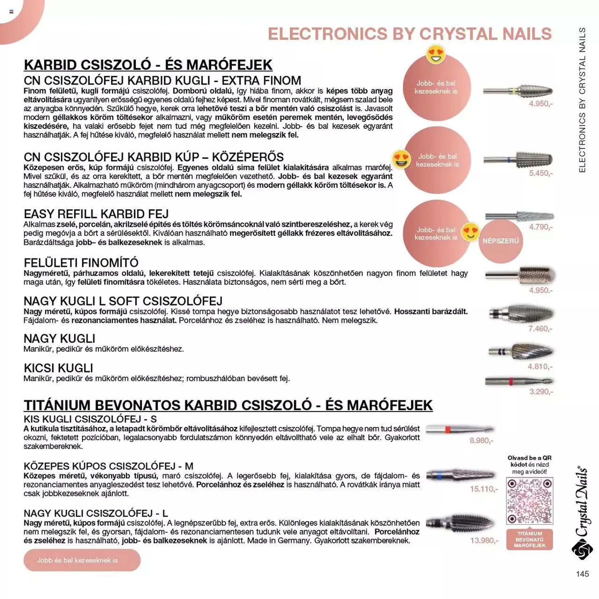 Katalógus Crystal Nails - Nagykatalógus 2023/24 március 6.-tól december 31.-ig 2023. - Oldal 145