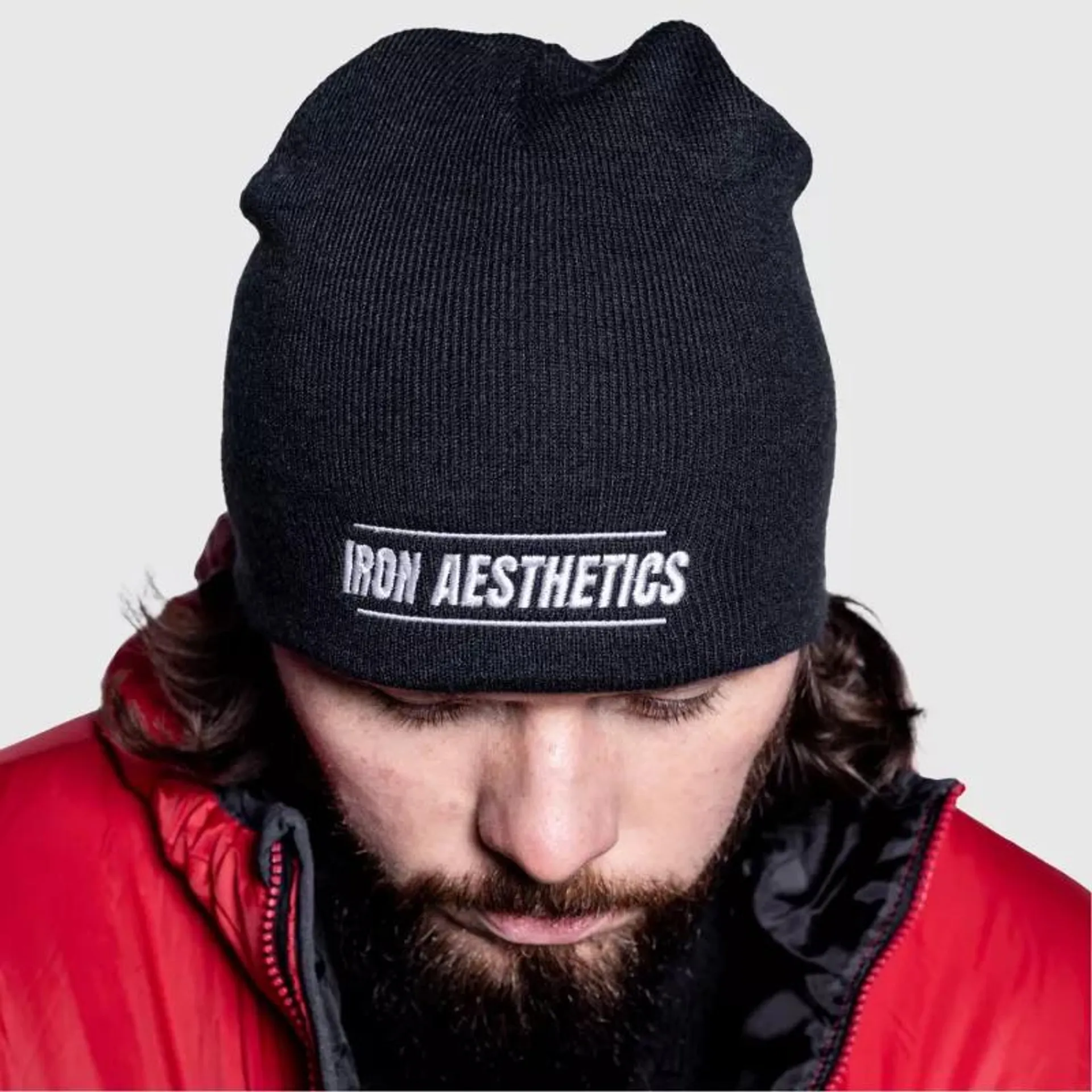 Téli sapka Iron Aesthetics Polar Beanie, fekete