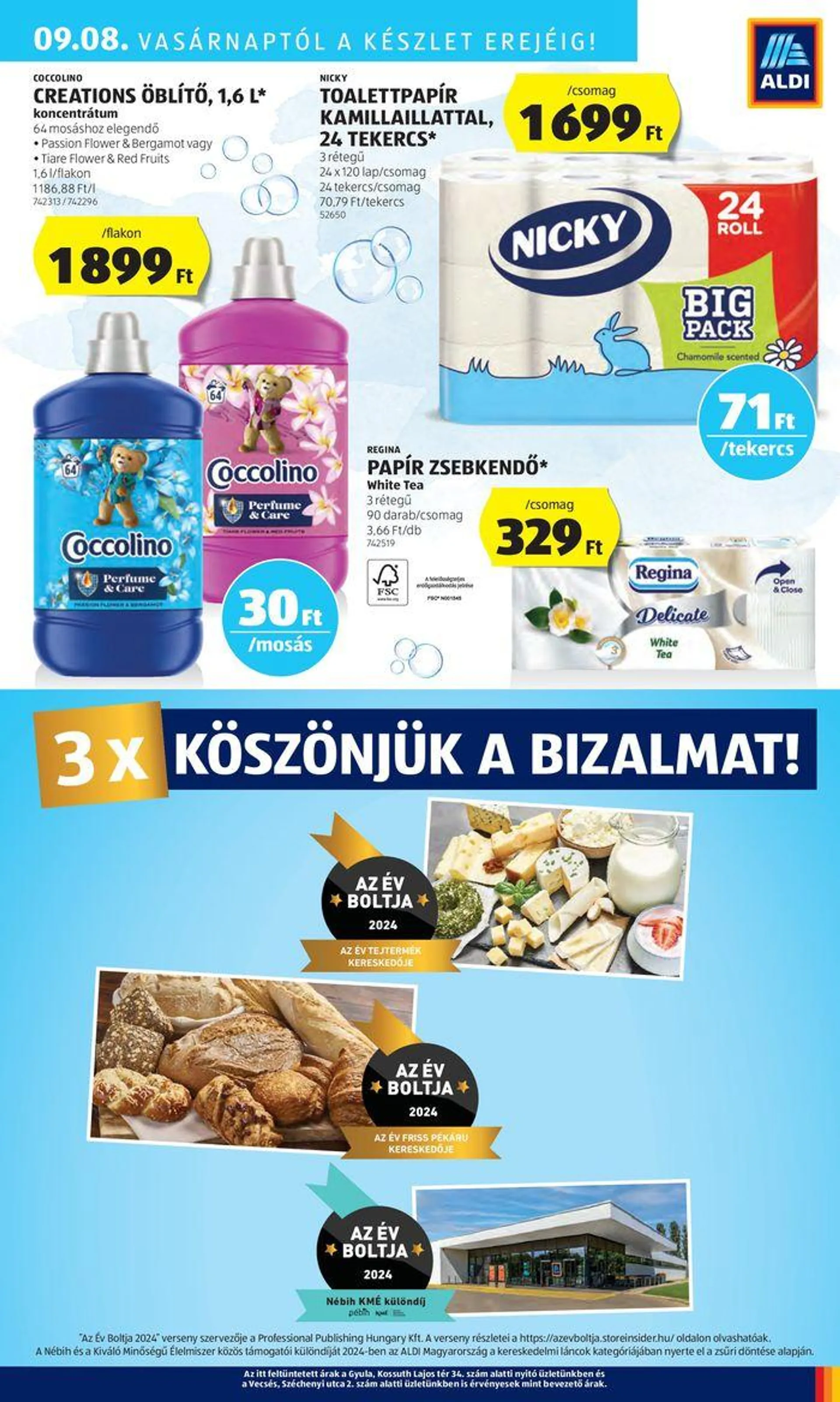 Következő heti ALDI akciós újság - 41