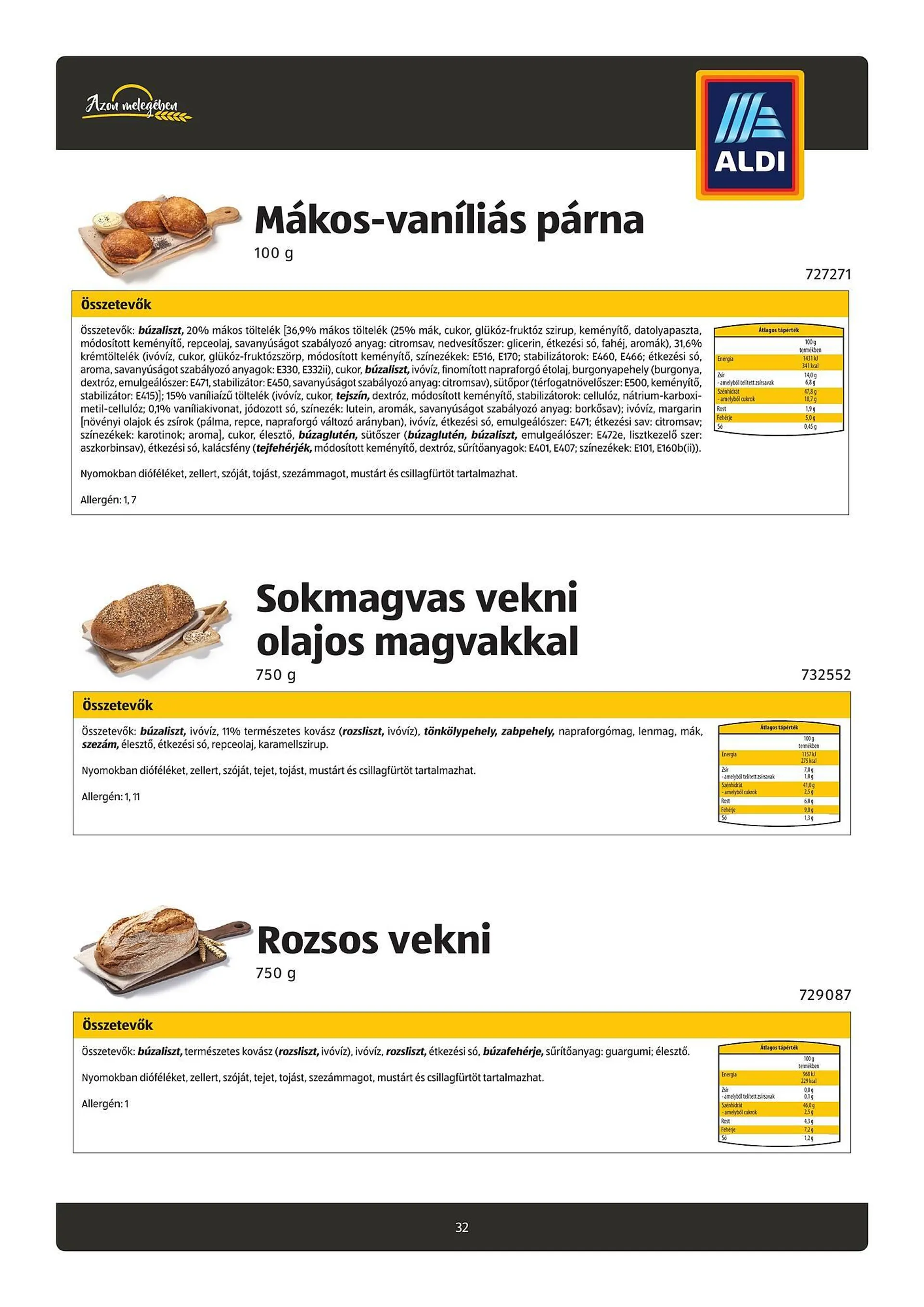 Katalógus ALDI akciós újság július 26.-tól október 21.-ig 2024. - Oldal 32