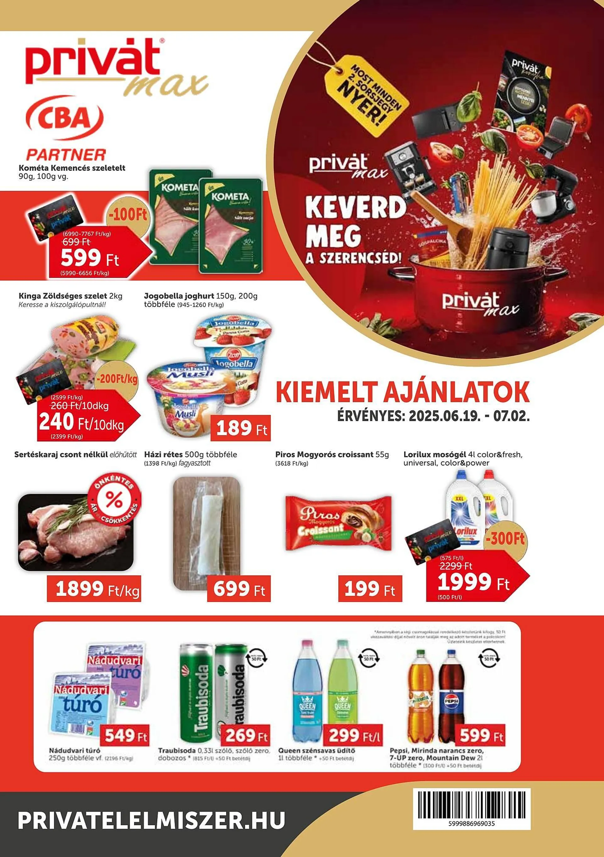 PRIVÁT akciós újság - 1