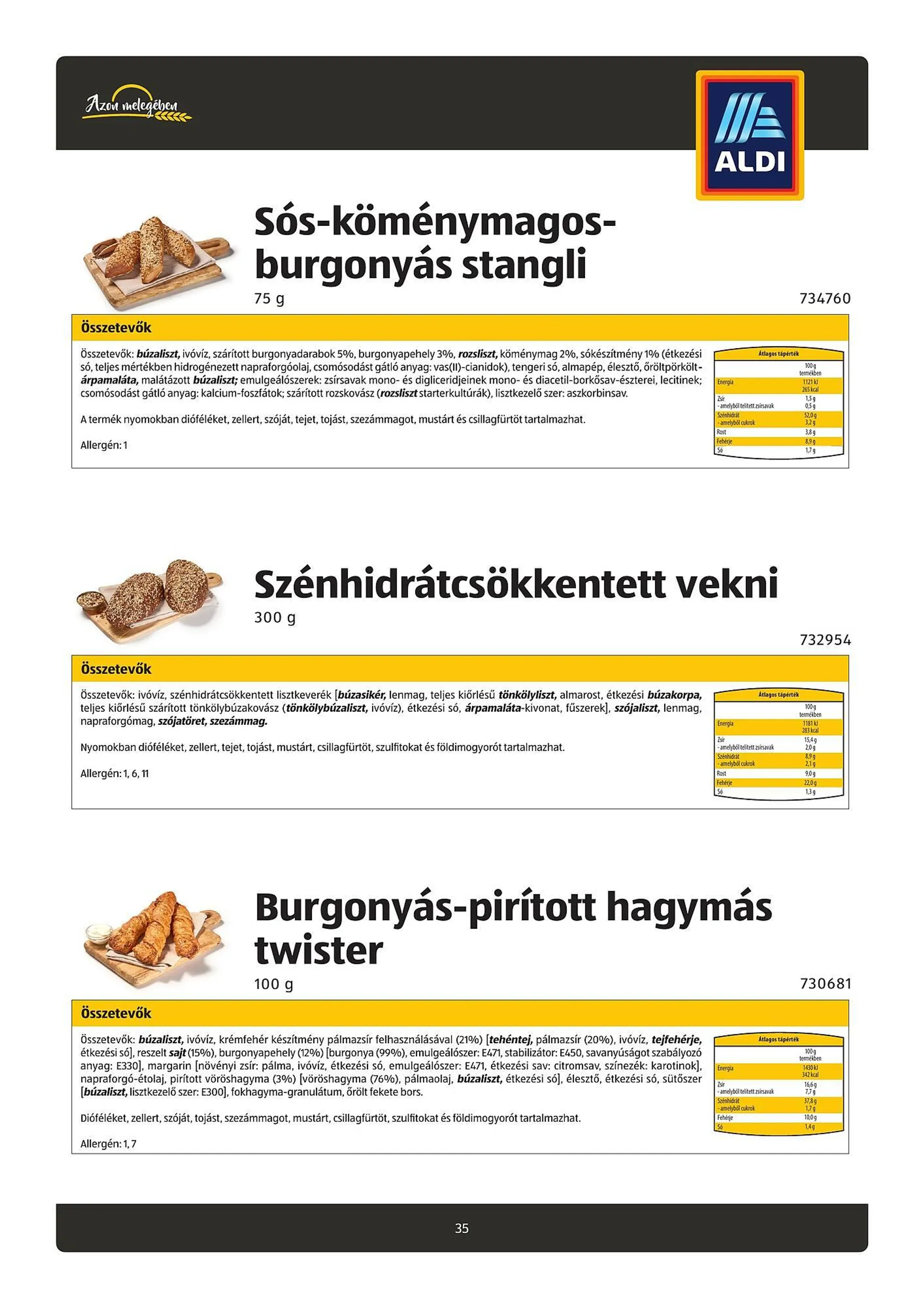 Katalógus ALDI akciós újság július 26.-tól október 21.-ig 2024. - Oldal 35