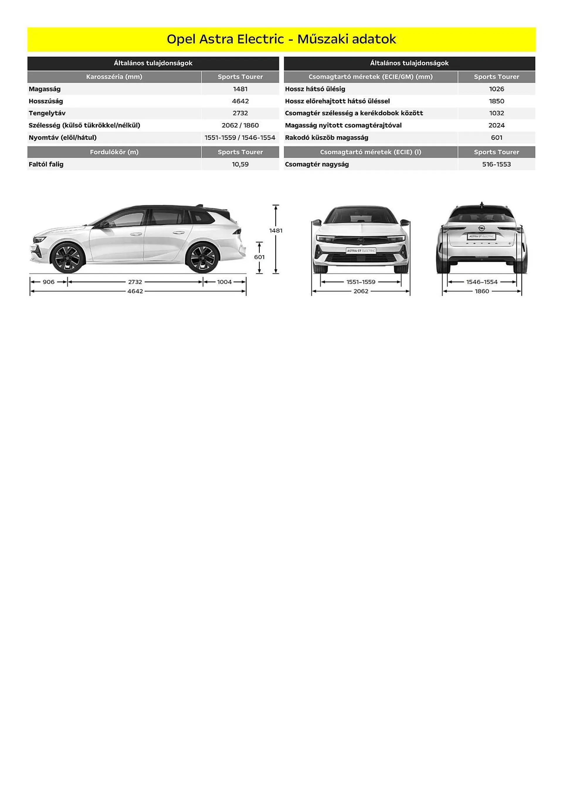 Katalógus Opel Astra Sports Tourer Electric akciós újság július 5.-tól december 31.-ig 2024. - Oldal 11