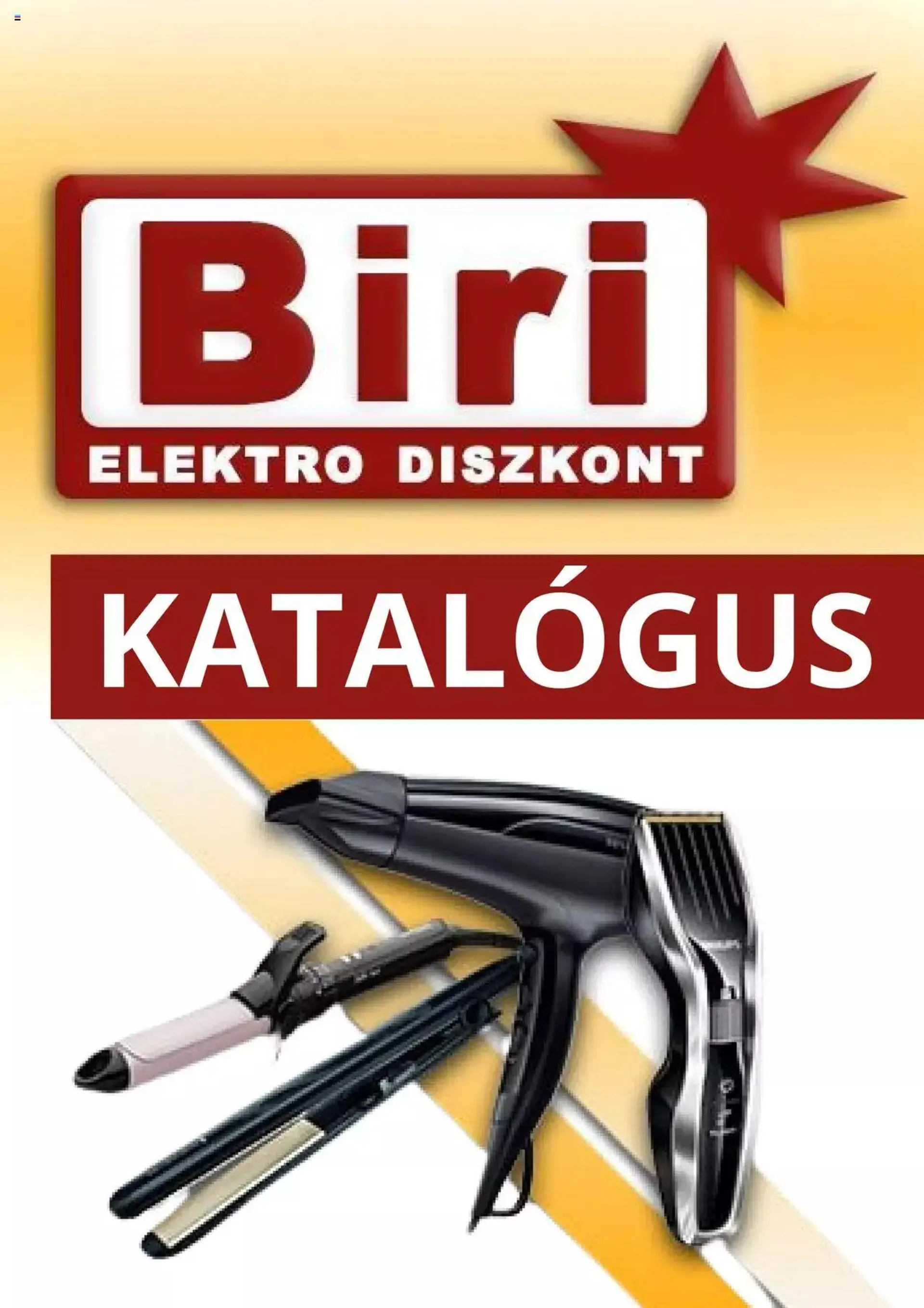Biri Elektro - Akciós újság - 0