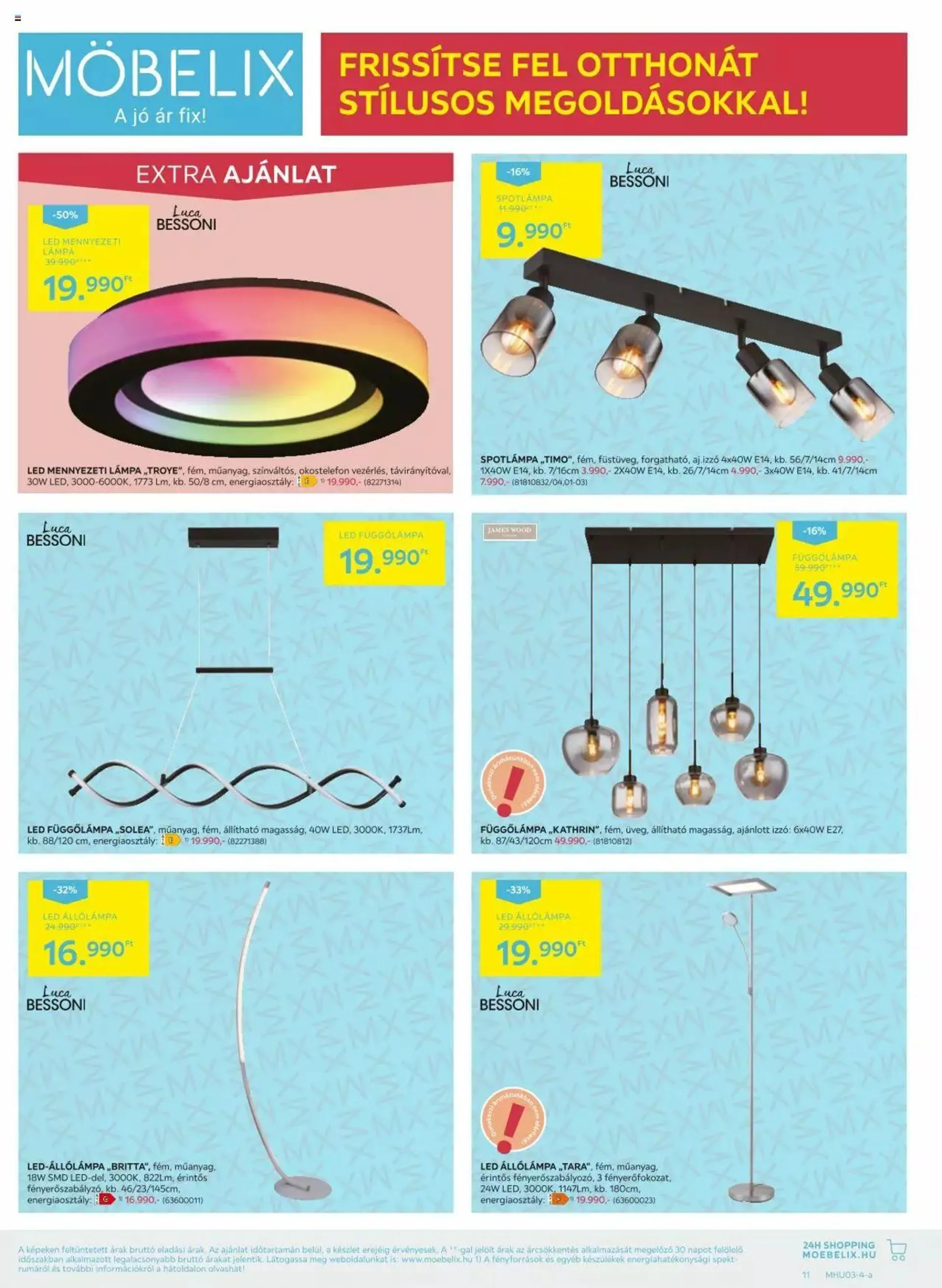 Katalógus Möbelix Akciós újság március 4.-tól március 17.-ig 2024. - Oldal 11