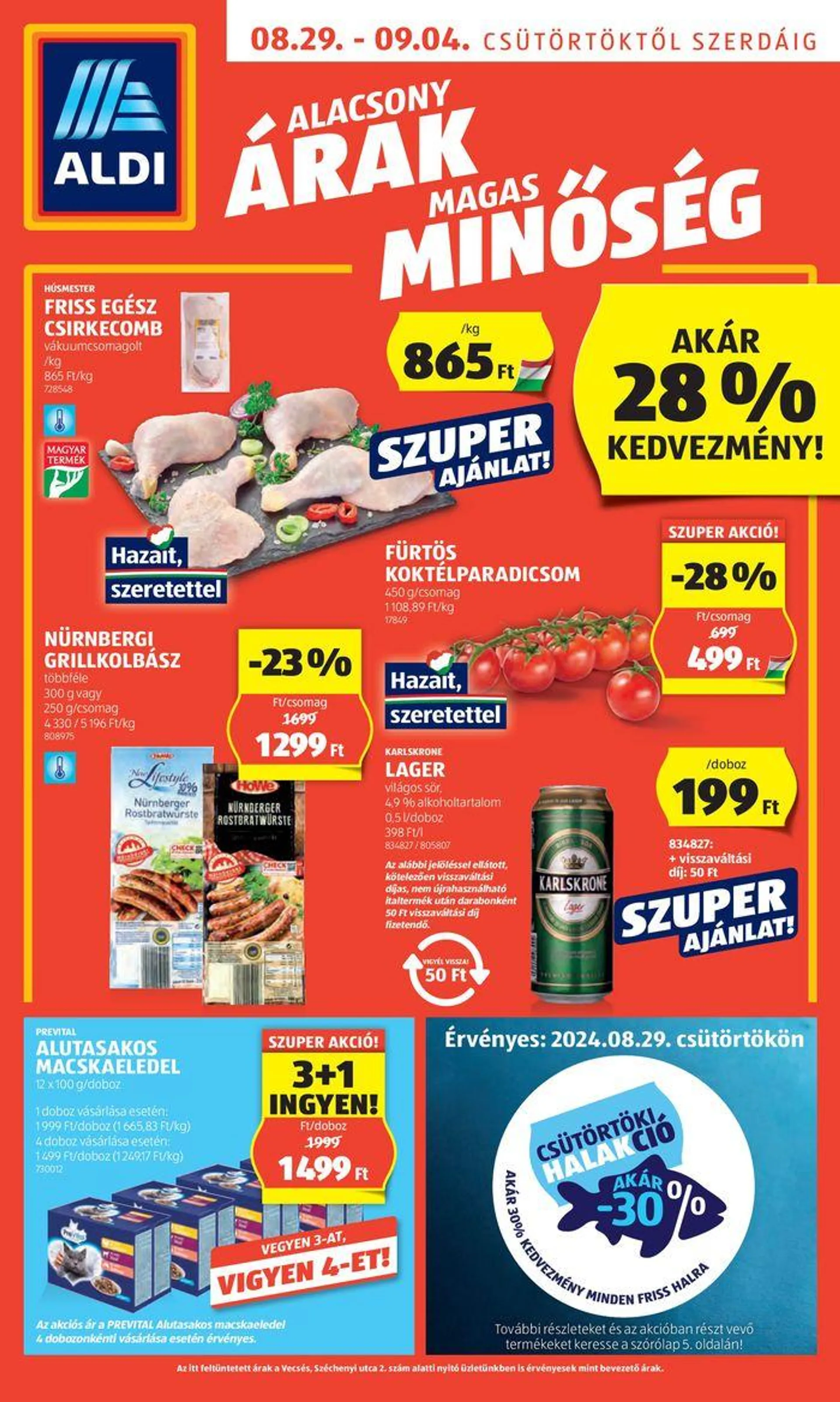 Következő heti ALDI akciós újság - 1