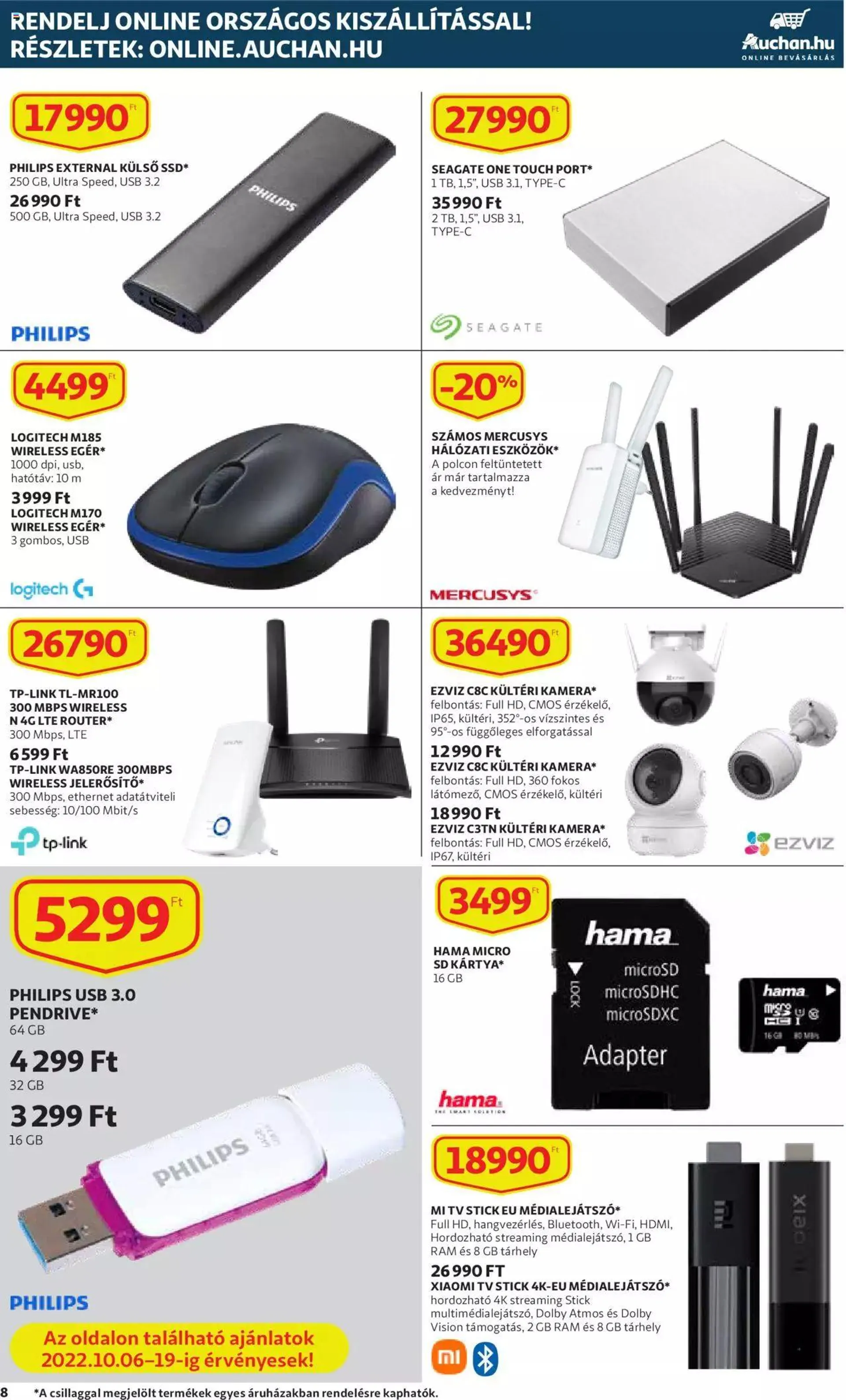Auchan - Elektronikai cikkek katalógus - 7