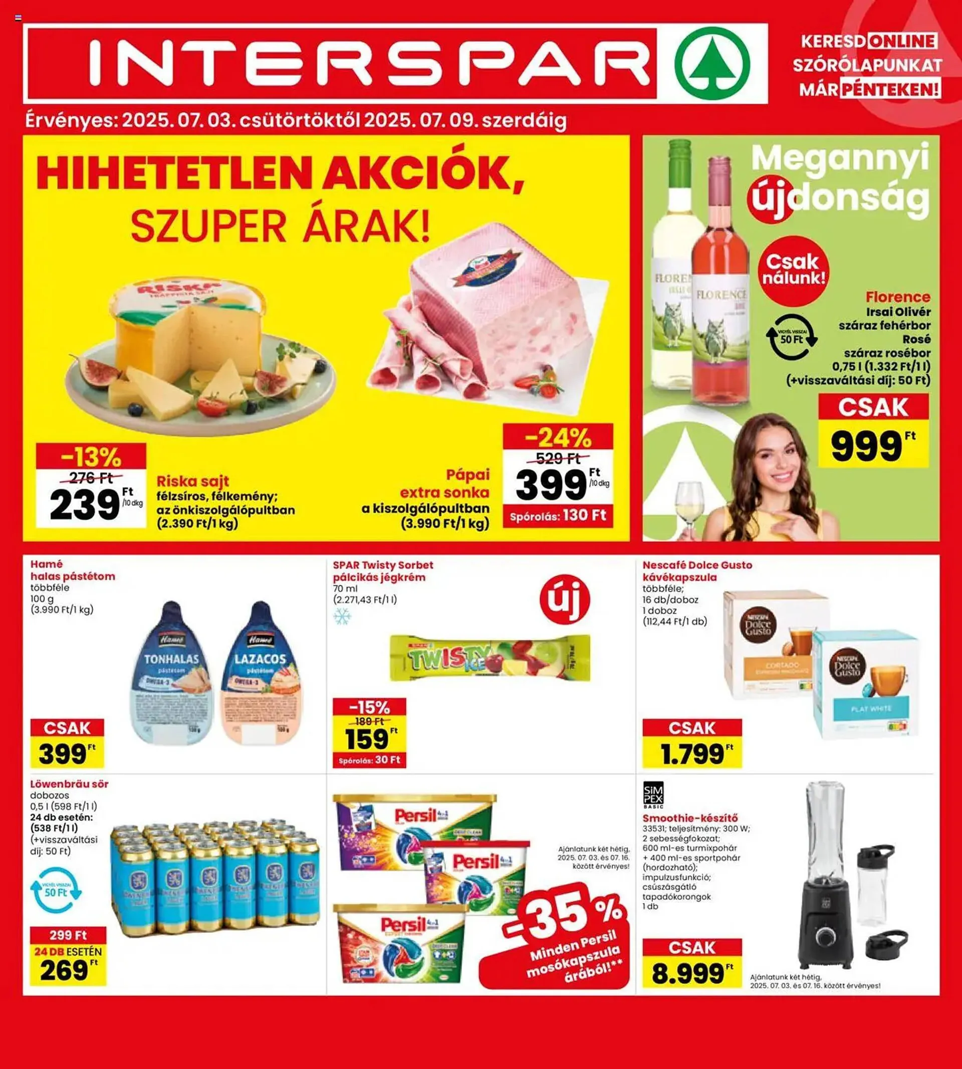 Interspar akciós újság - 1