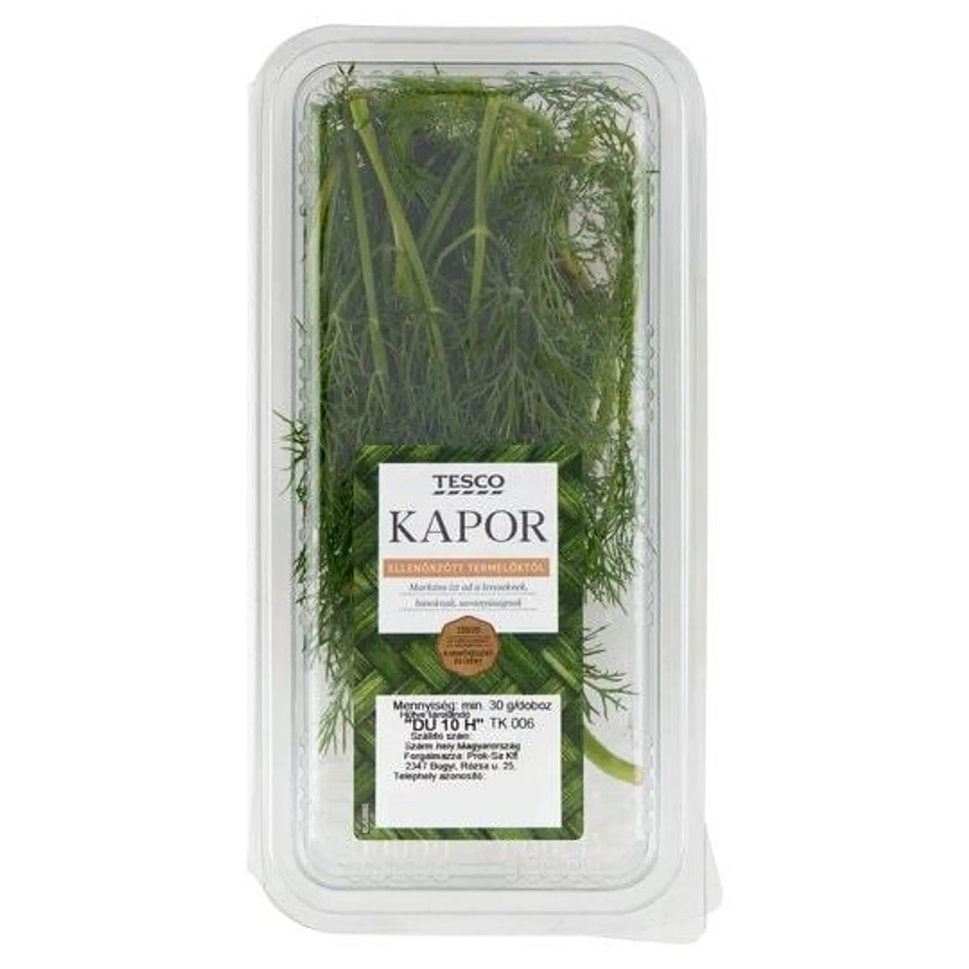 Tesco kapor 30 g