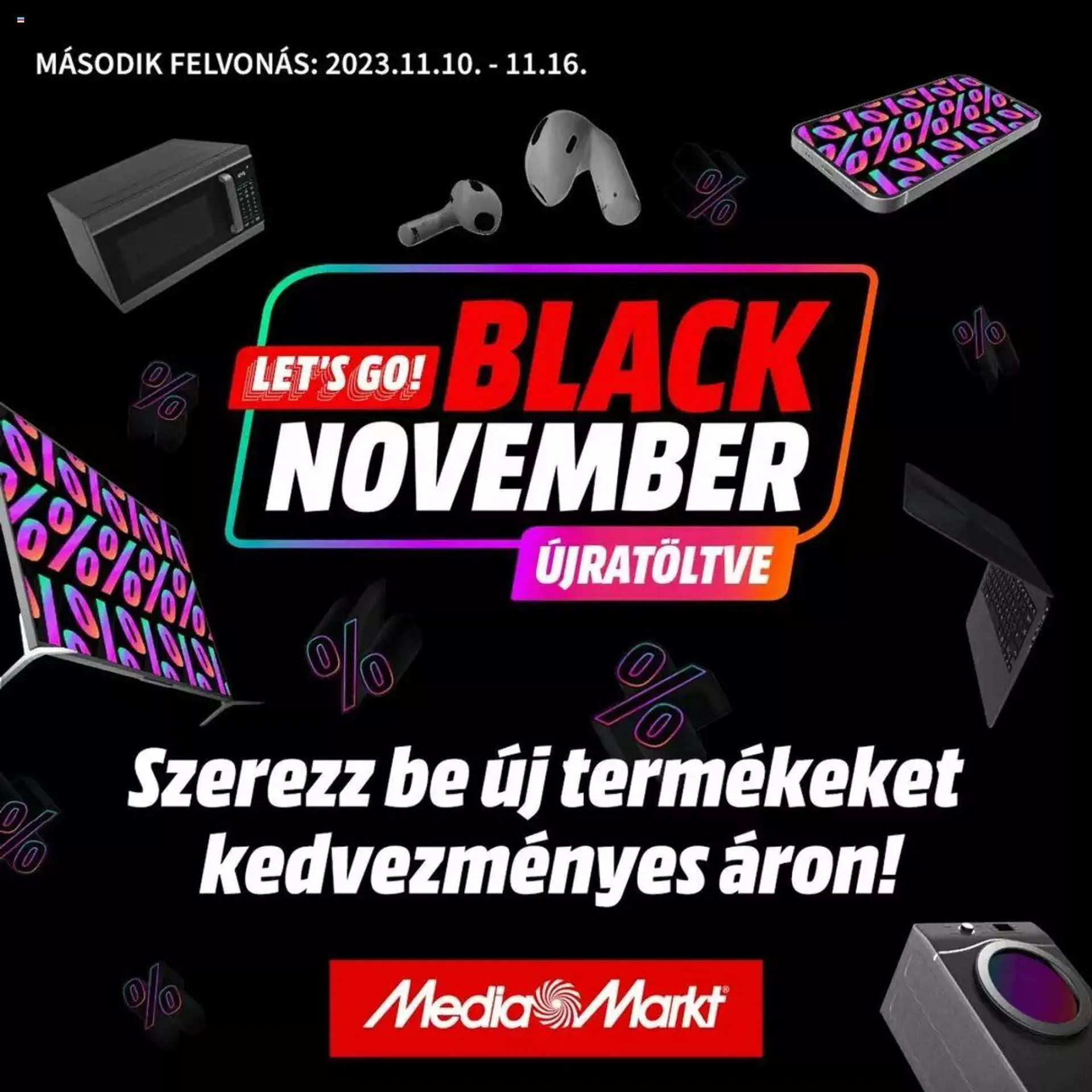 Media Markt - Black November értesítés