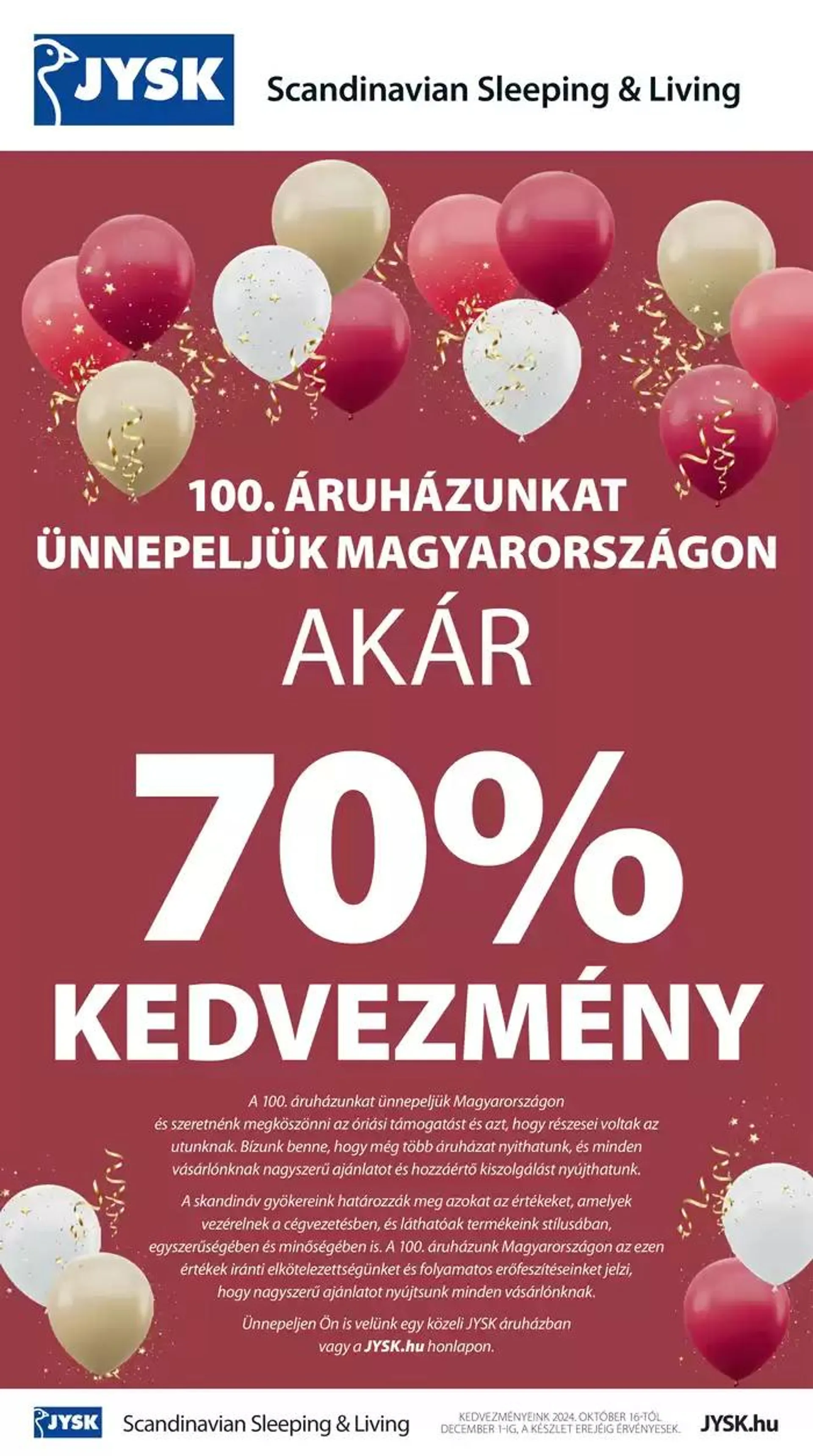 Katalógus Akár 70% kedvezmény! október 25.-tól december 1.-ig 2024. - Oldal 2