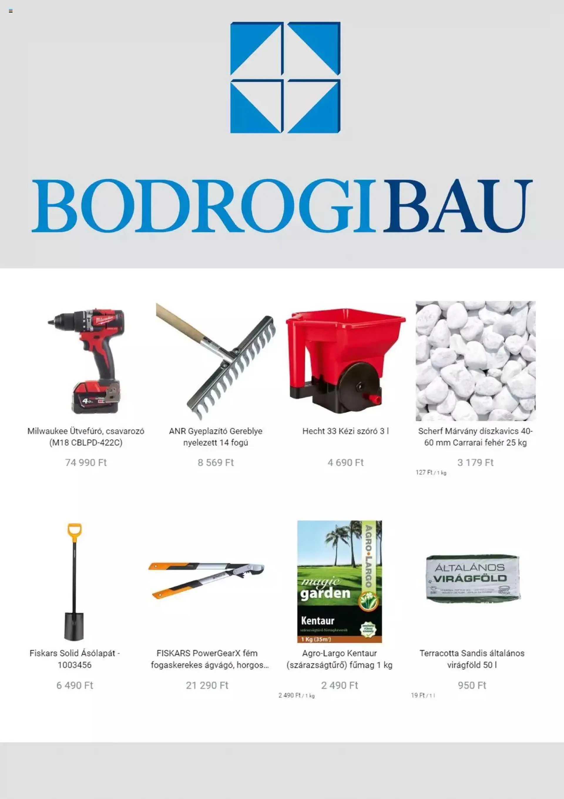 BodrogiBau - Akciós újság - 1