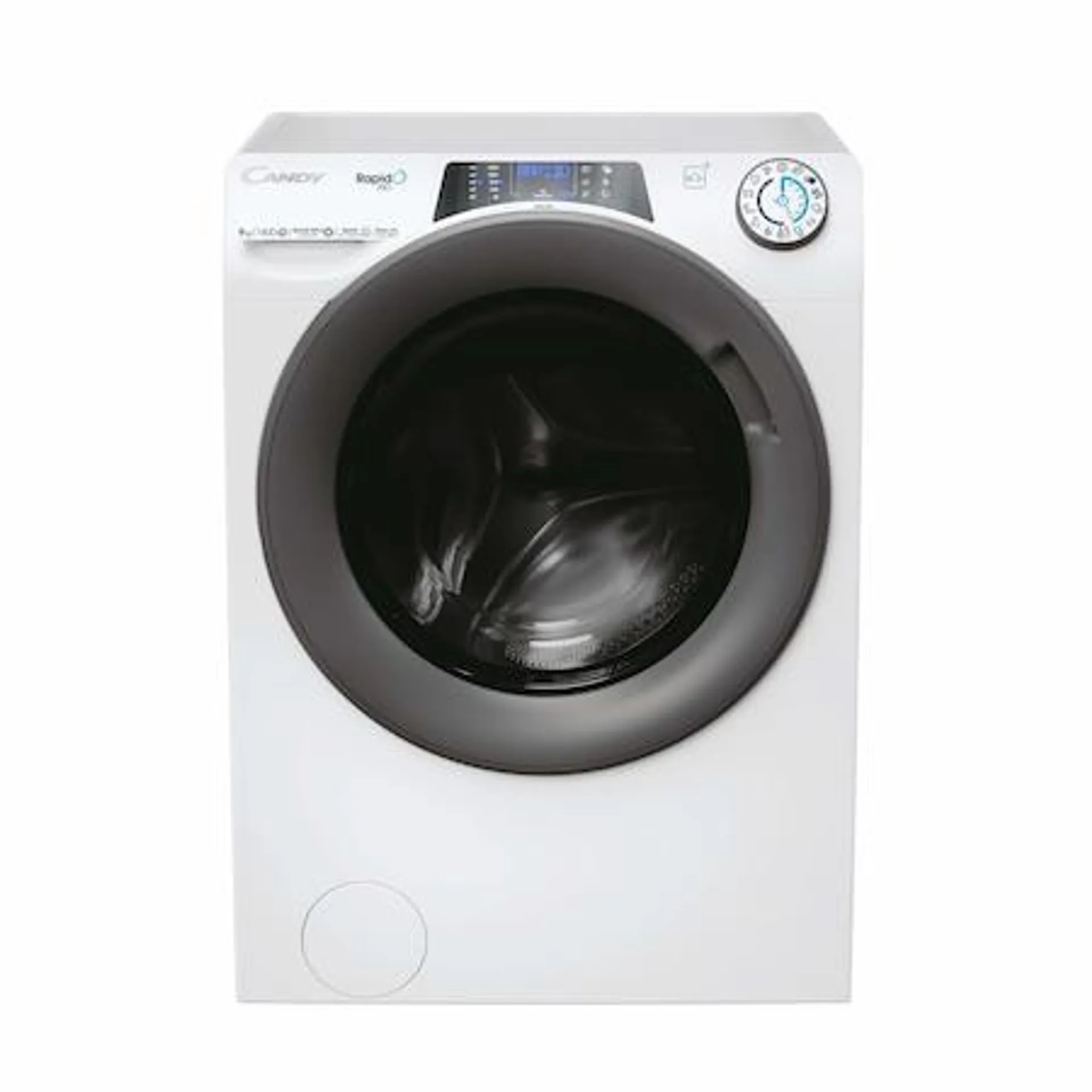 Candy RP 496BWMR/1-S elöltöltős mosógép, A energiaosztály, 9 kg, 1400 f/p., Wifi+ Bluetooth, Snap&Wash, Fehér