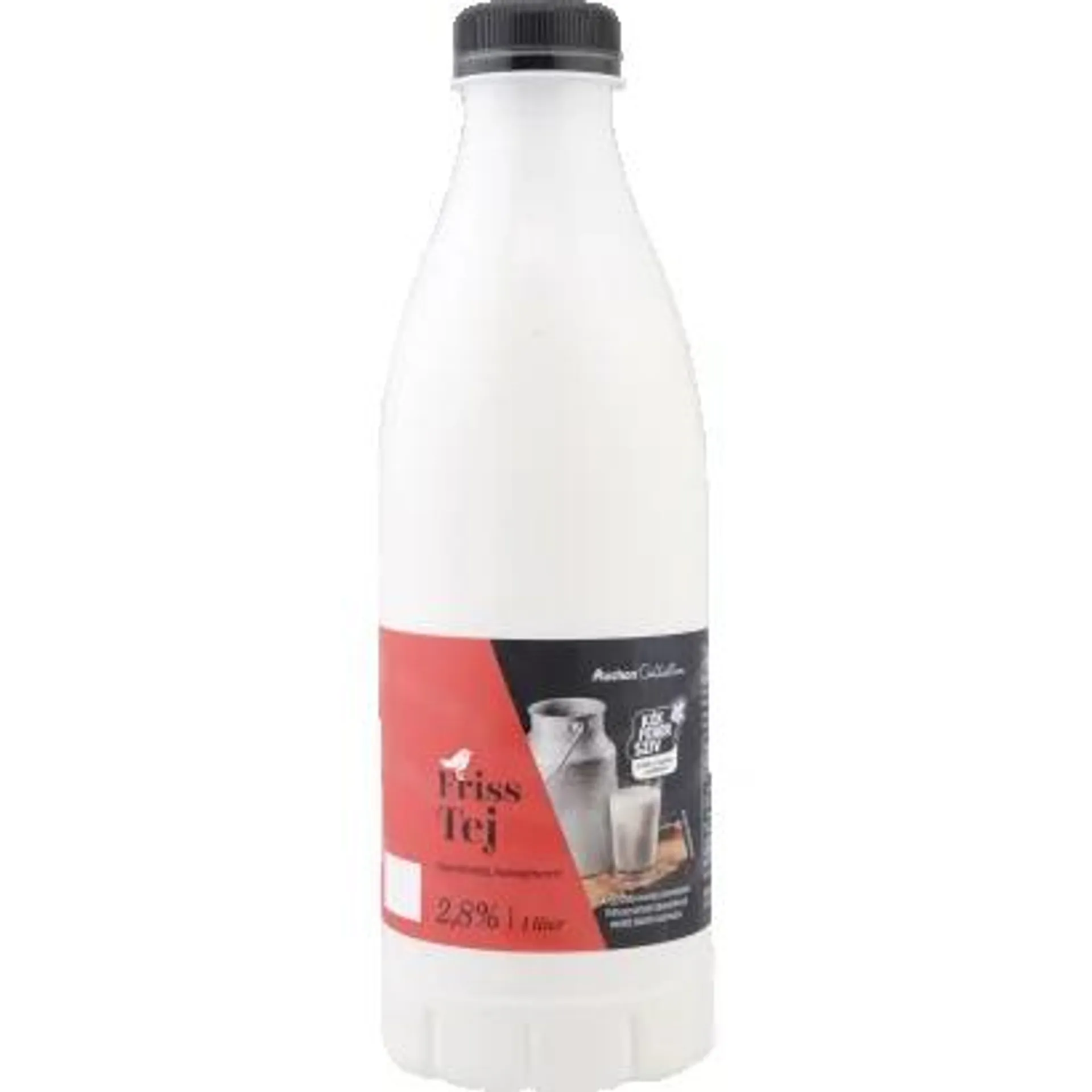 Auchan Collection Fresh milk from farm to table 2.8% 1 l