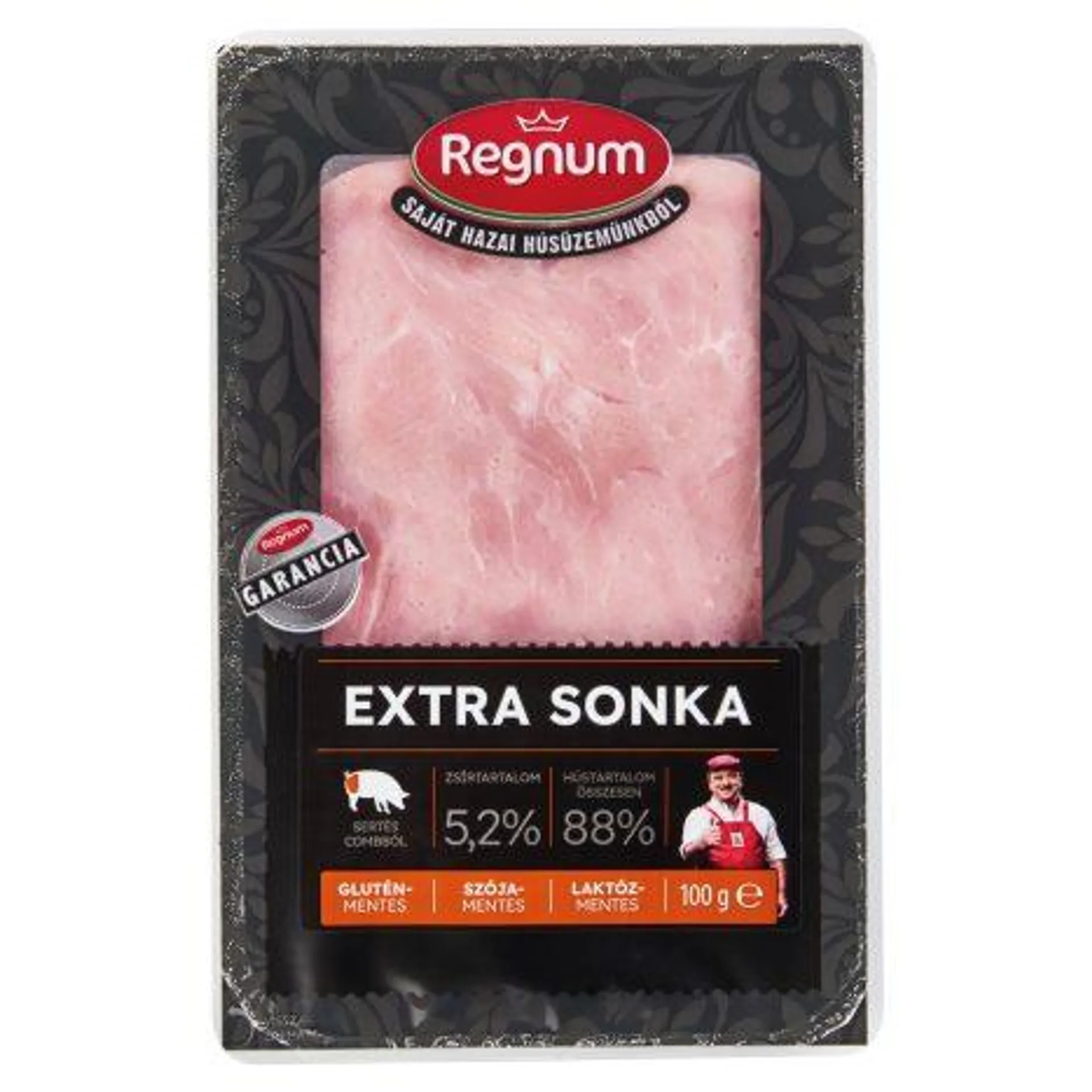 REGNUM szeletelt extra sonka sertéscombból 100 g