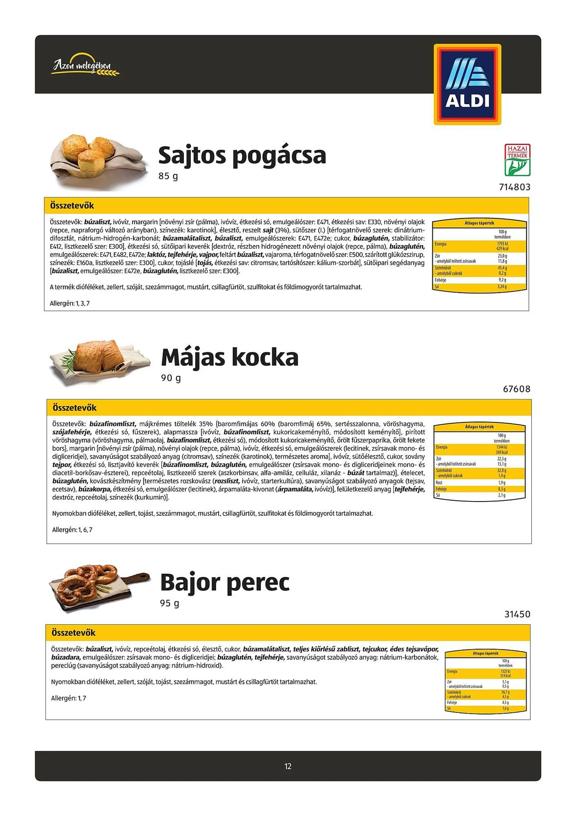 Katalógus ALDI akciós újság július 26.-tól október 21.-ig 2024. - Oldal 12