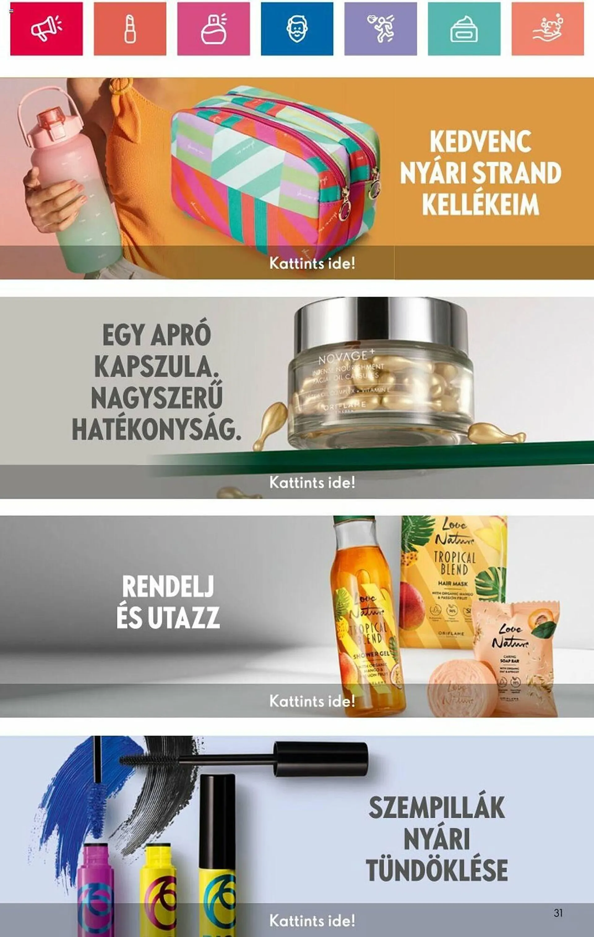 Katalógus Oriflame akciós újság június 18.-tól július 8.-ig 2024. - Oldal 31